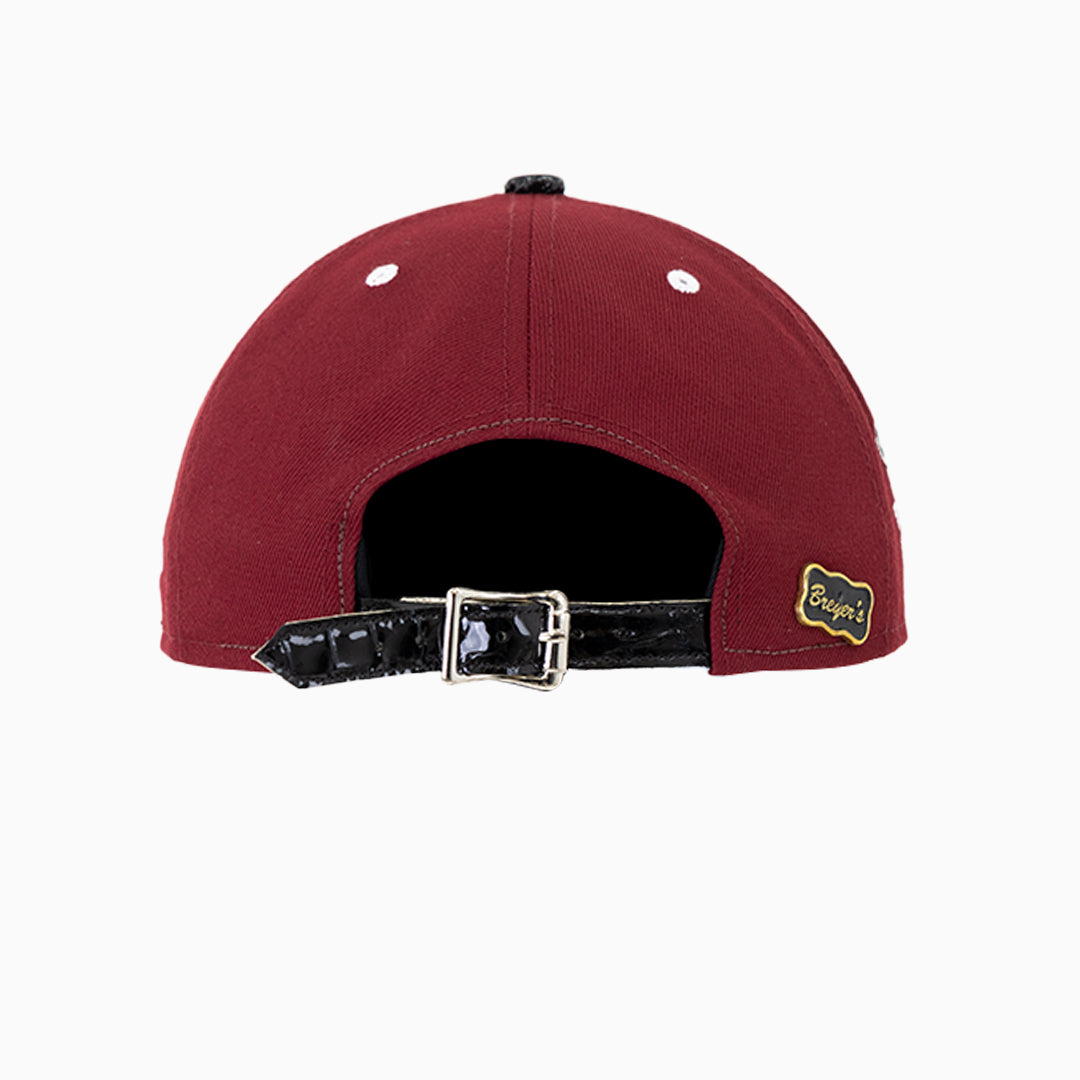 breyers-buck-50-chicago-bulls-hat-with-leather-visor-breyers-tcbh-red-black