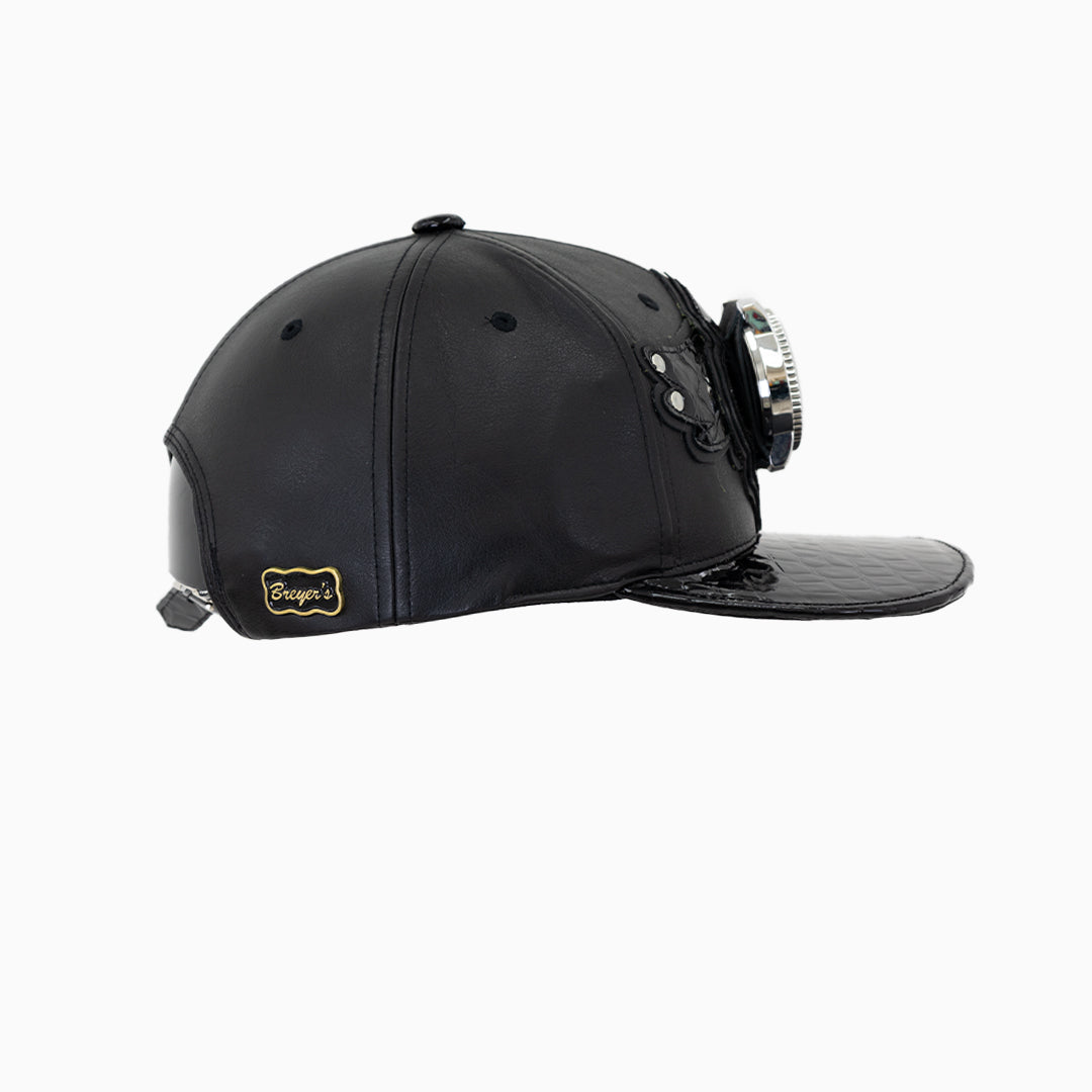breyers-leather-pattern-buck-50-hat-breyers-lwh-black-silver