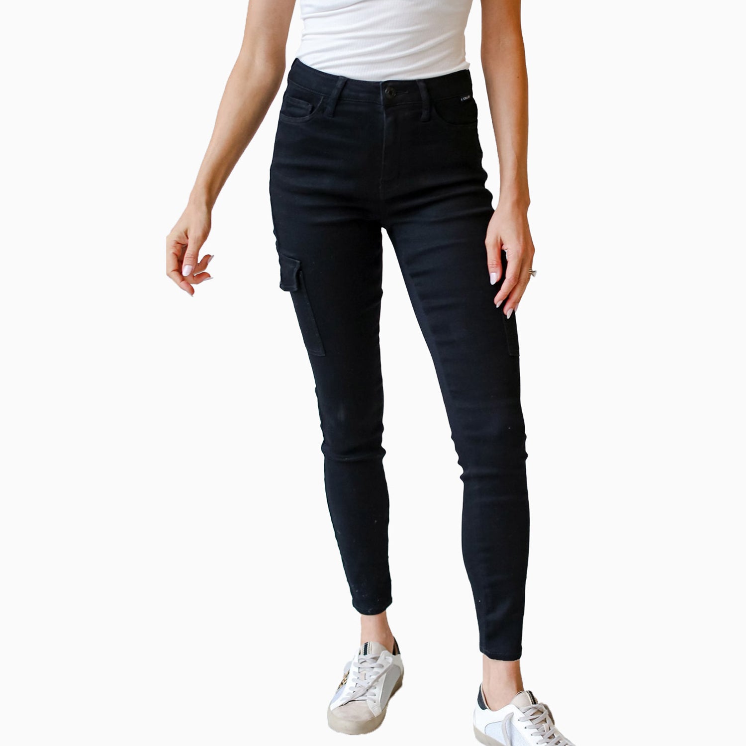 cello-jeans-womens-high-rise-cargo-jeggings-denim-pant-am19021-blk