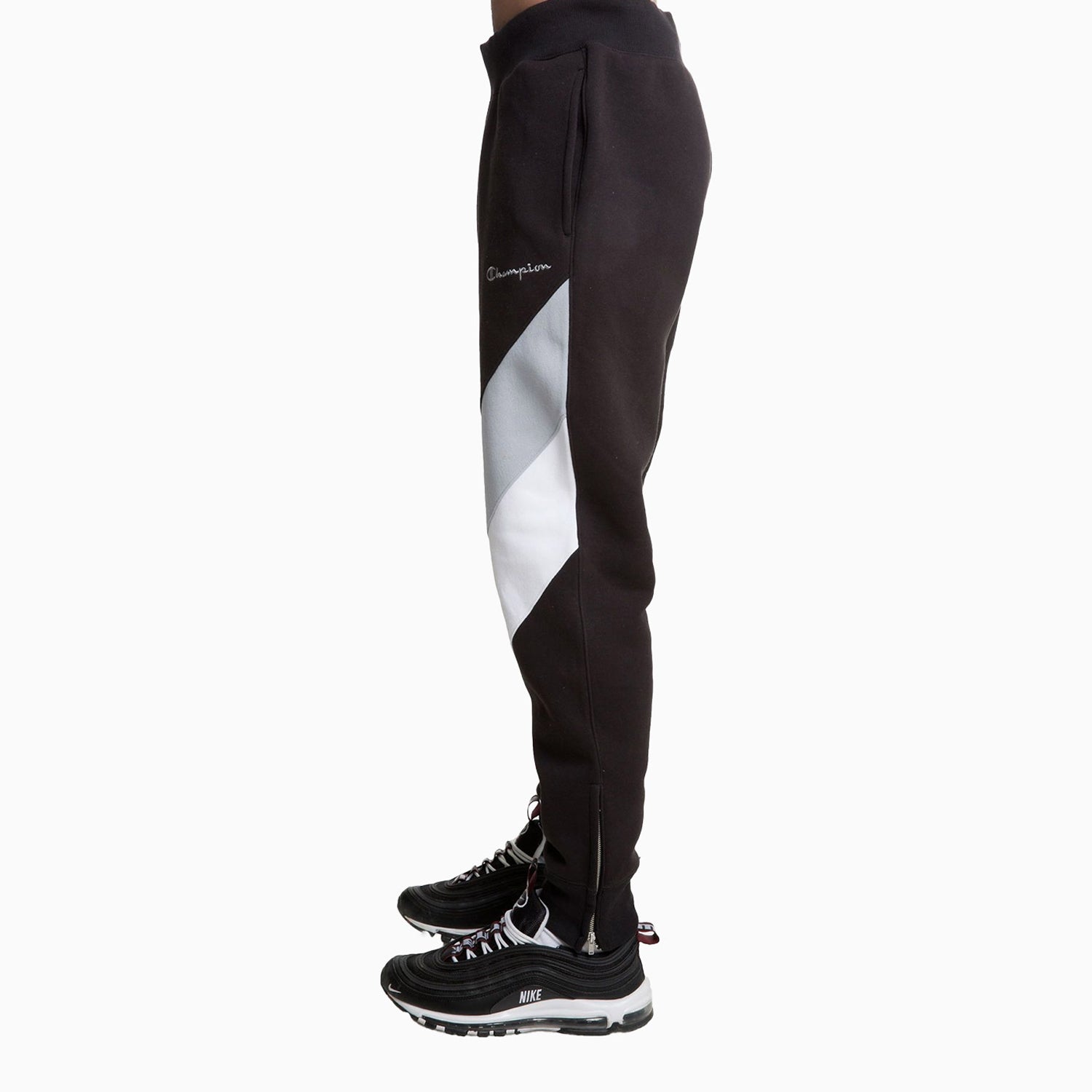 Champion Men's Reverse Weave Colorblock Track Pant