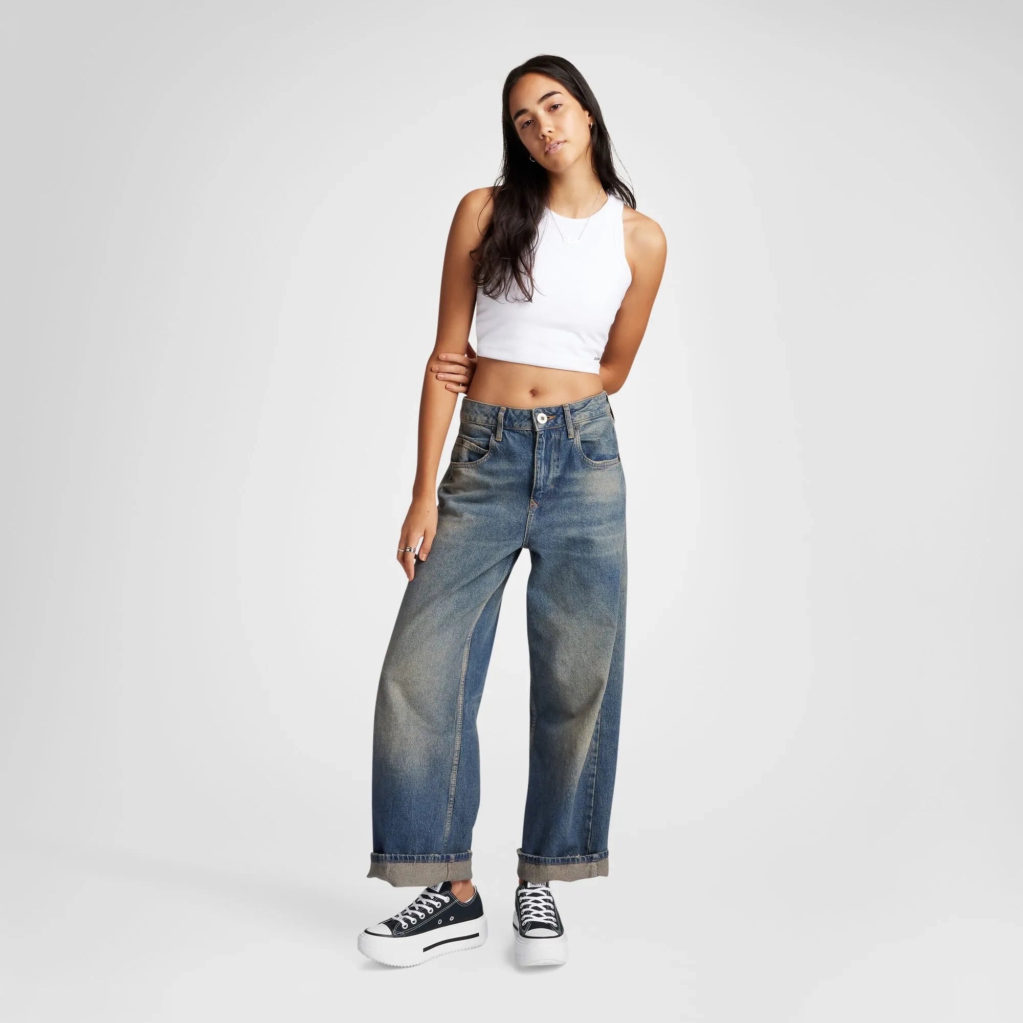 Chuck Taylor All Star Lift Double Stack Ox Converse - Tops and Bottoms USA