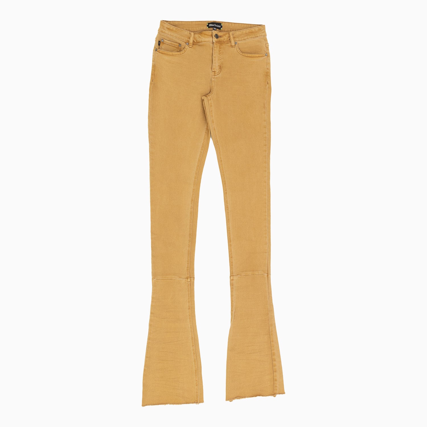Men's Classic Brown Super Stacked Jean Pant