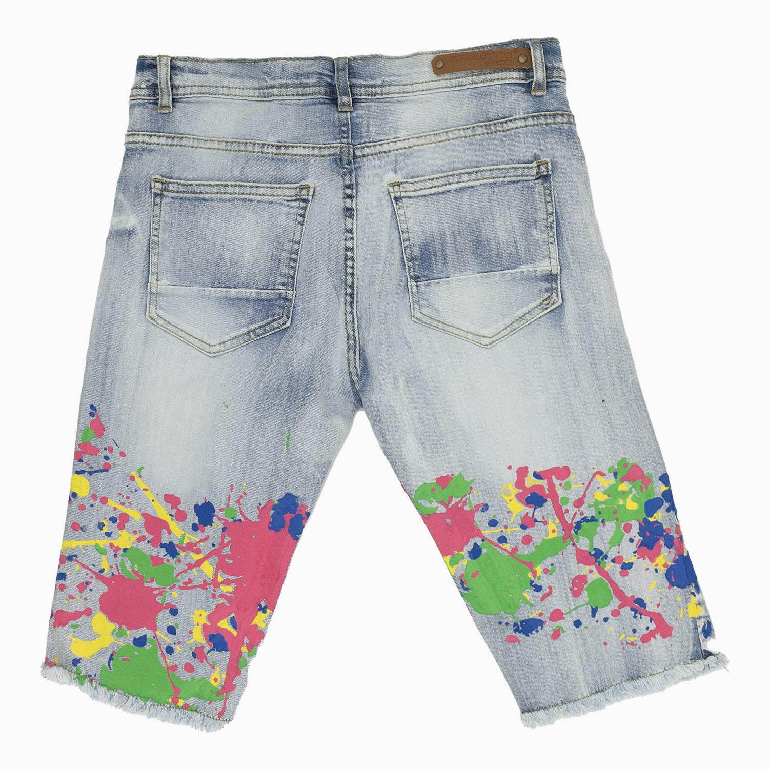 evolution-kids-summer-vibes-denim-jeans-shorts-22635k-iceblue