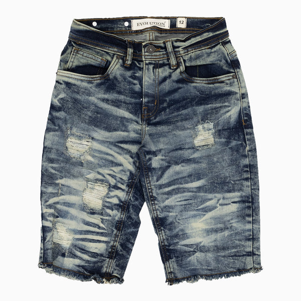 【WHO.A.U】Steve Denim Shorts Denim Shorts(F) - 후아유닷컴