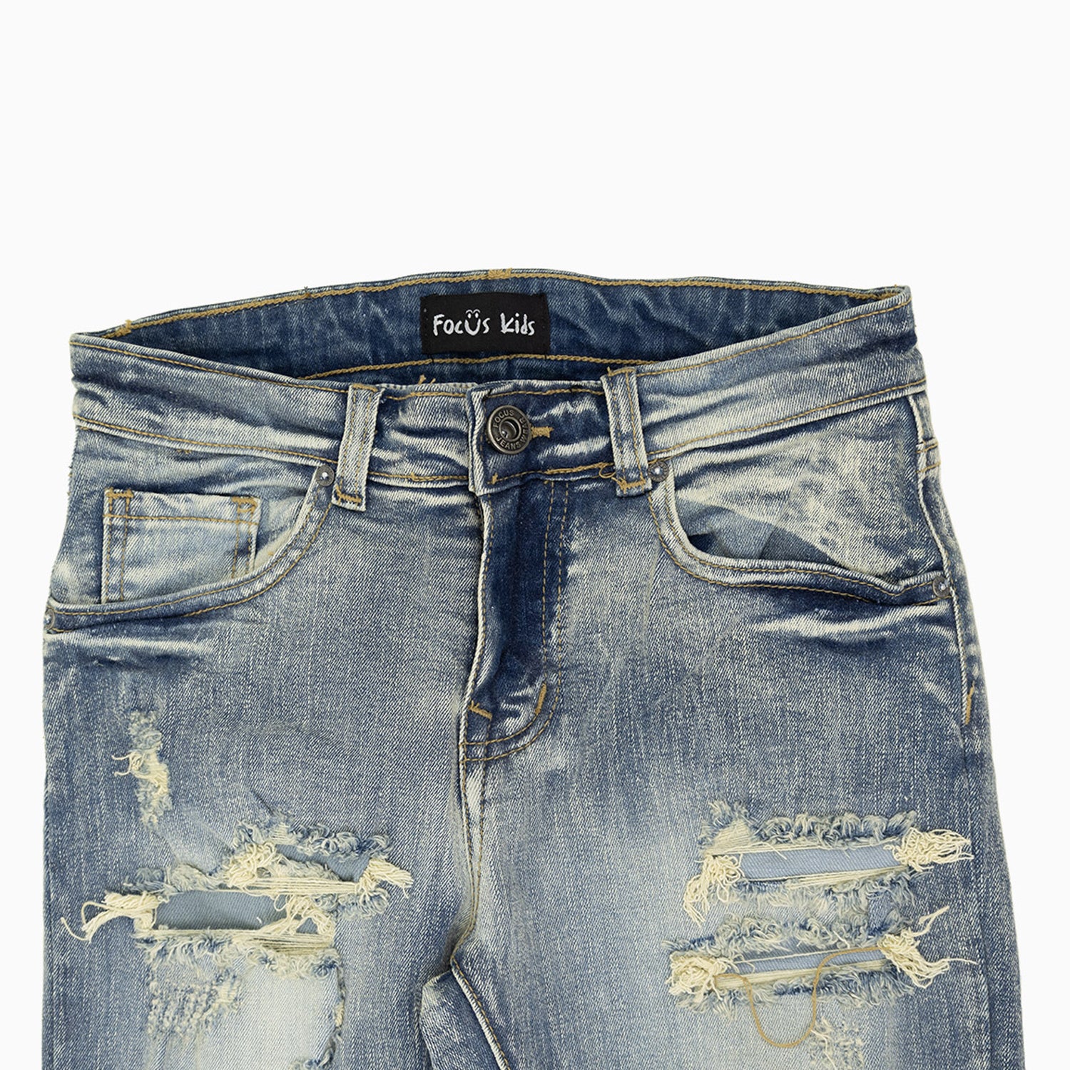 Kid's Rip + Repair Denim Skinny Pant