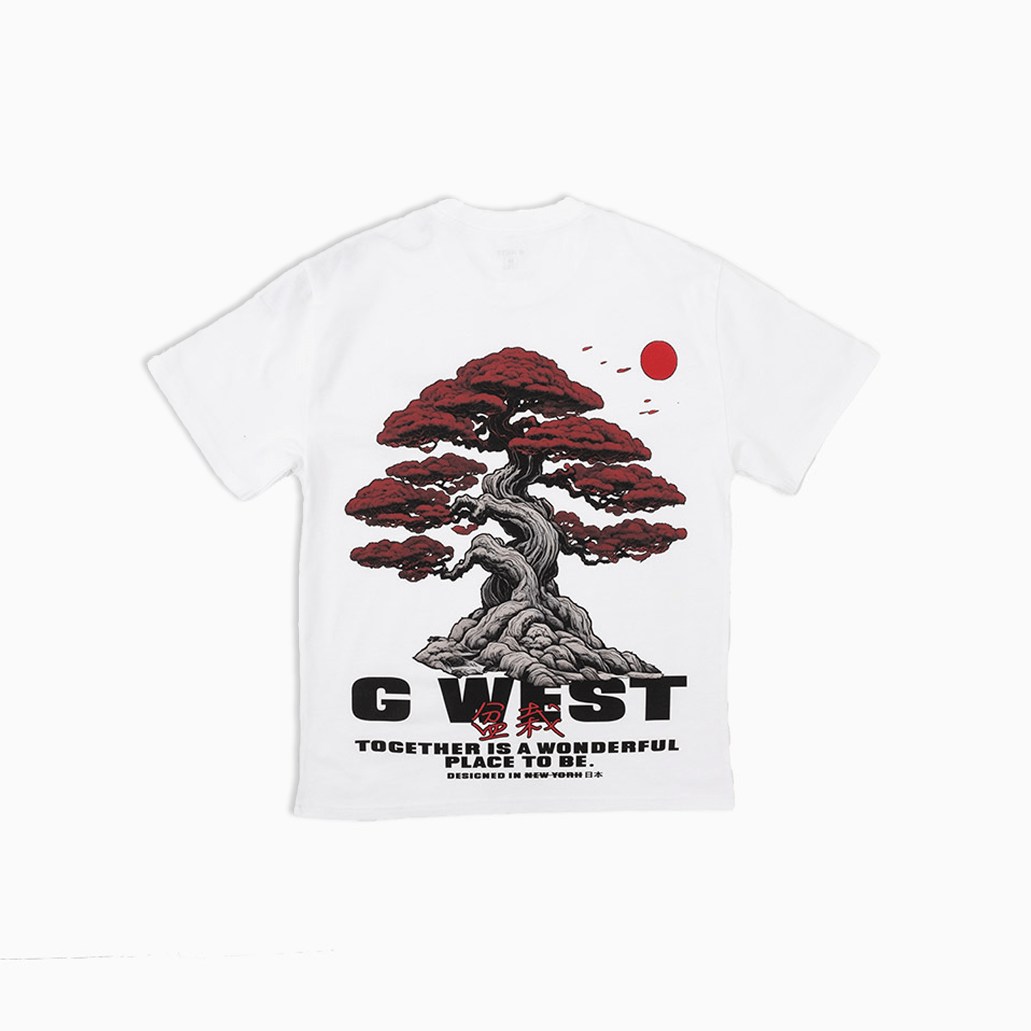 bonsai tree t shirt G West Men's Bonsai Tree T-Shirt And Shorts Outfit