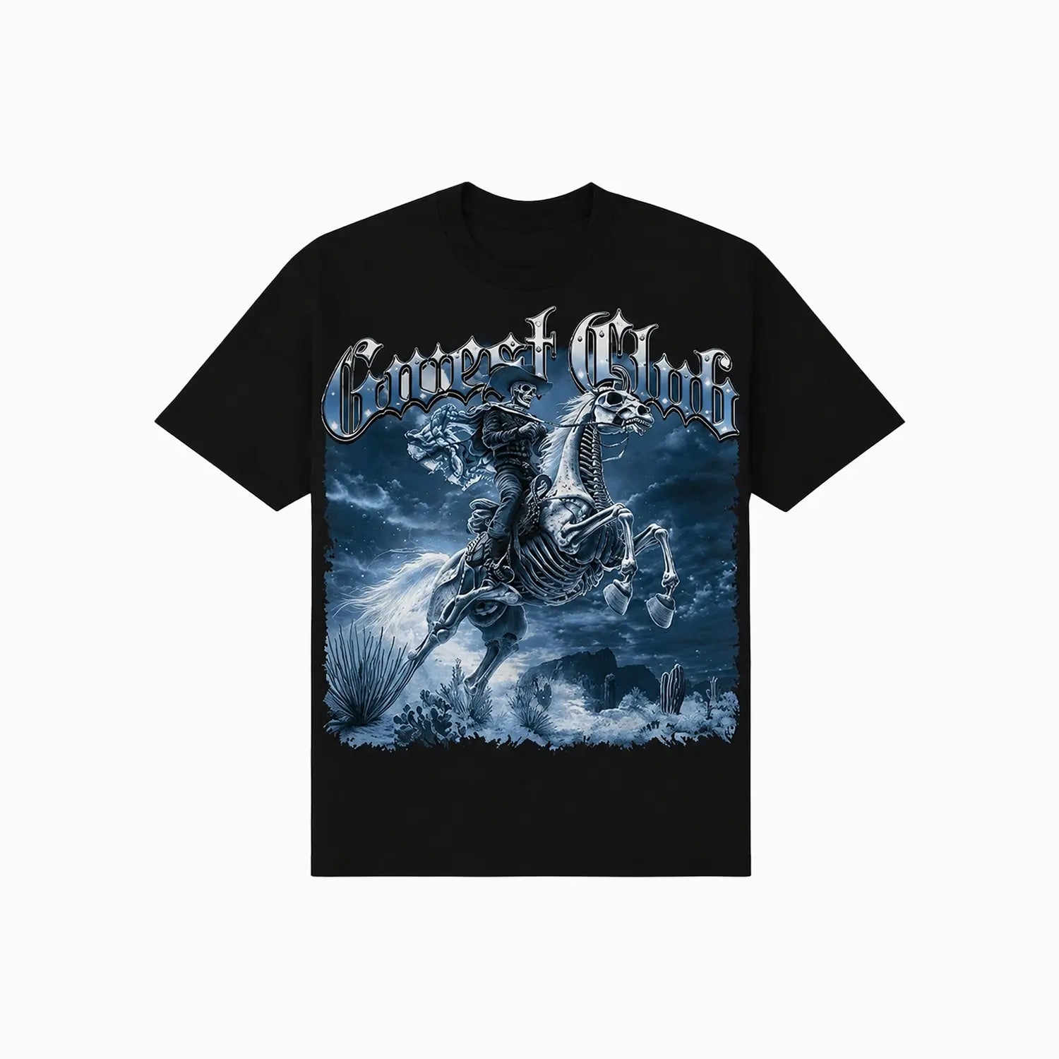 Men's G West Rider Of Flames T-Shirt G West - Tops and Bottoms USA