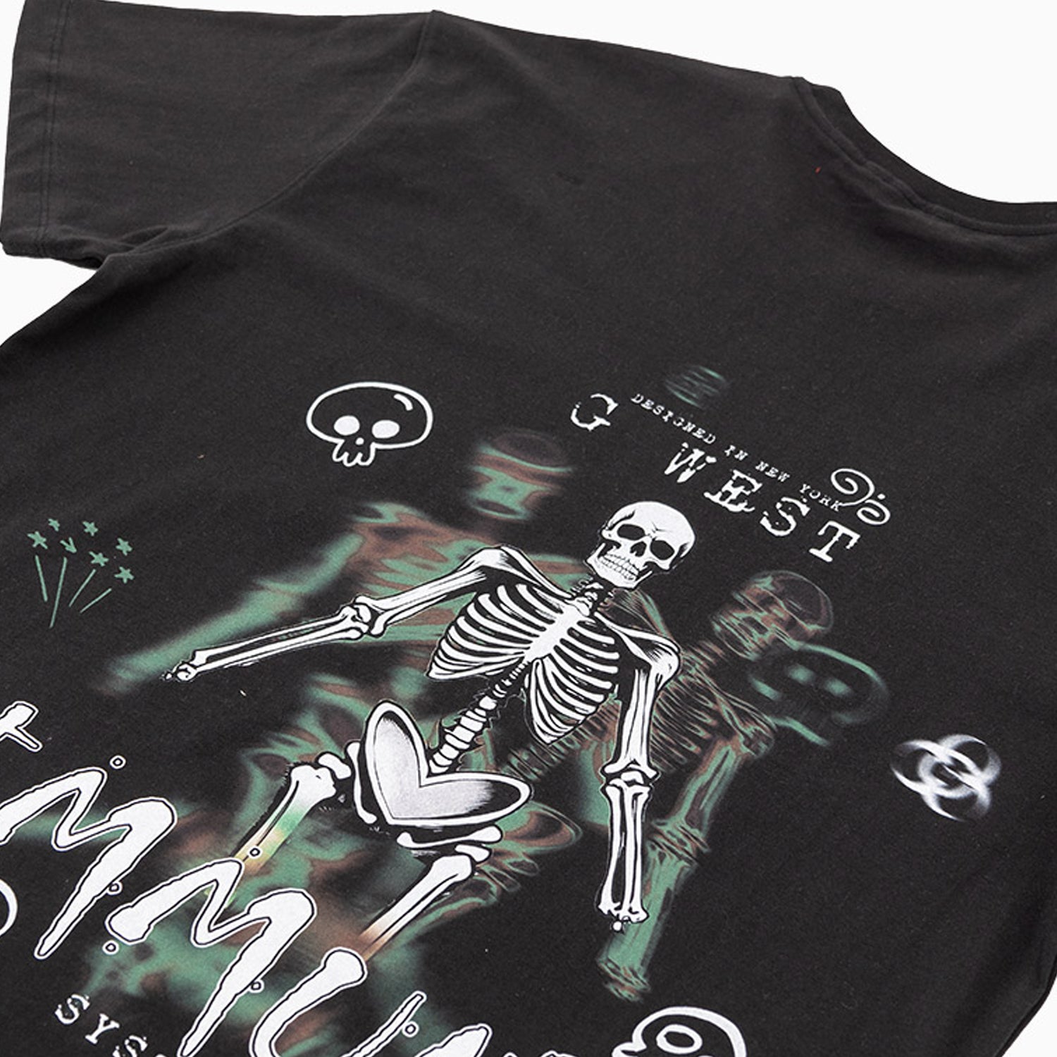 g-west-mens-immune-skeleton-t-shirt-and-shorts-outfit-gwpset9013-blk