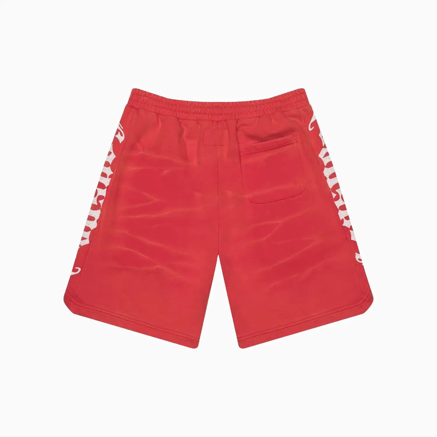 Men's Courtside Red Tie-Dye Shorts