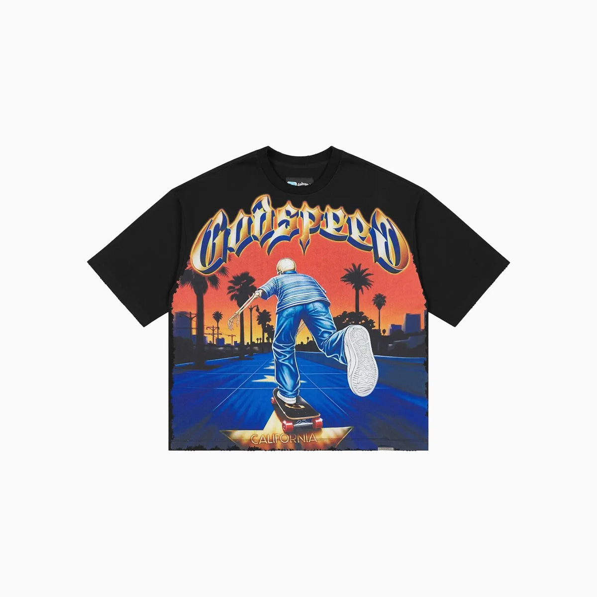Men's Kick Push T-Shirt Godspeed - Tops and Bottoms USA