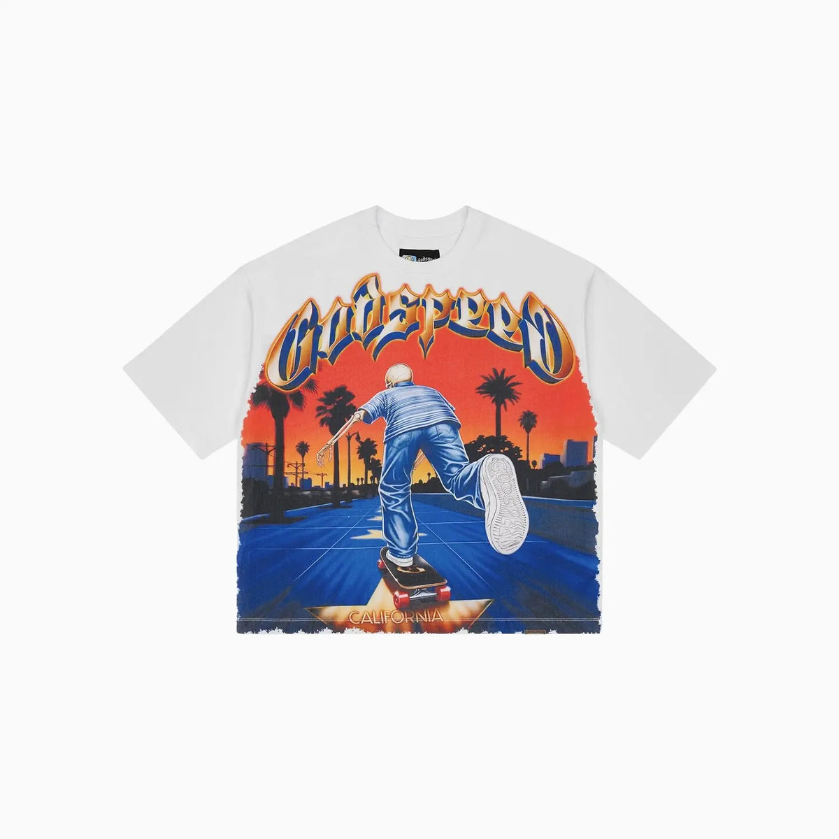Men's Kick Push T-Shirt Godspeed - Tops and Bottoms USA