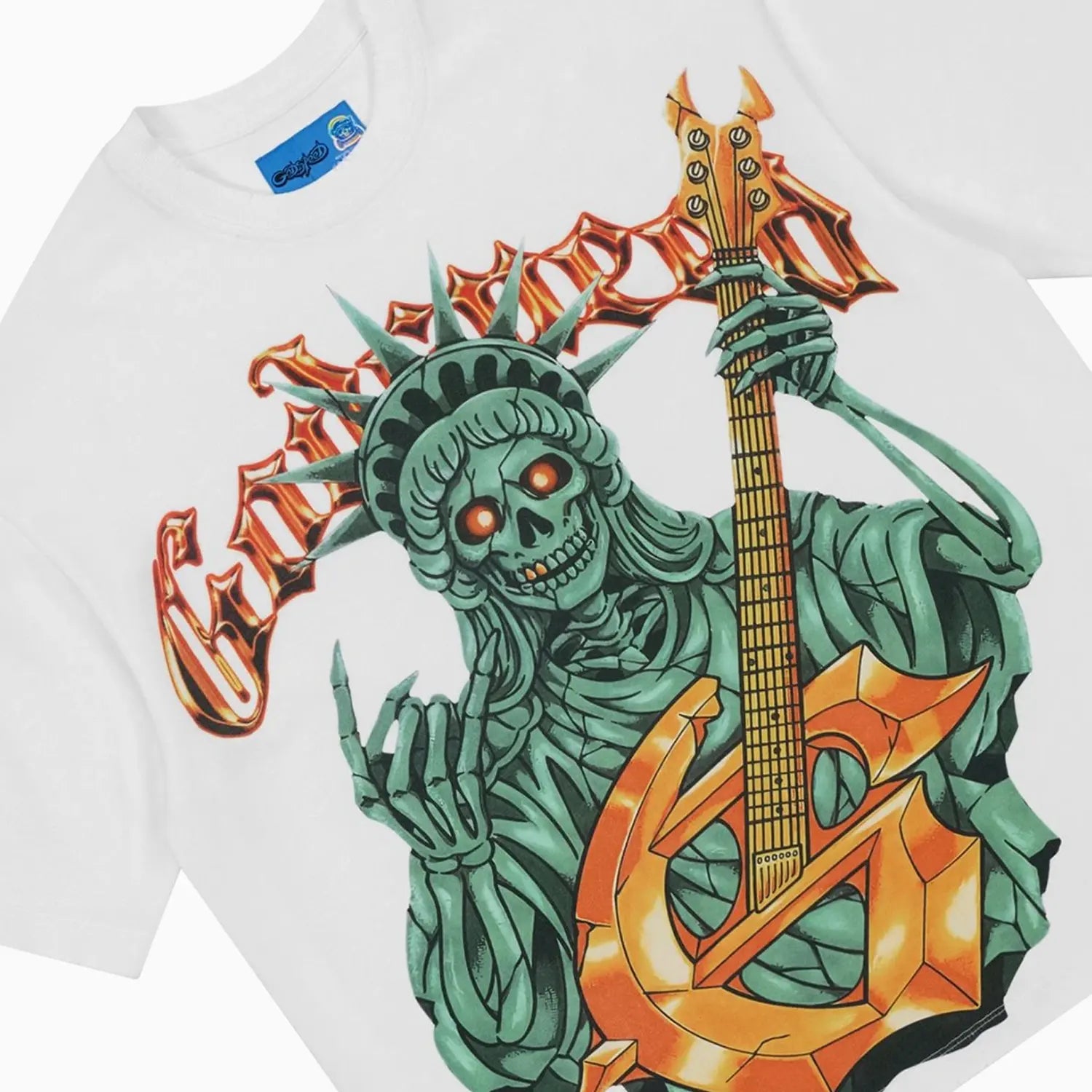 Men's Liberty Rock T-Shirt Godspeed - Tops and Bottoms USA