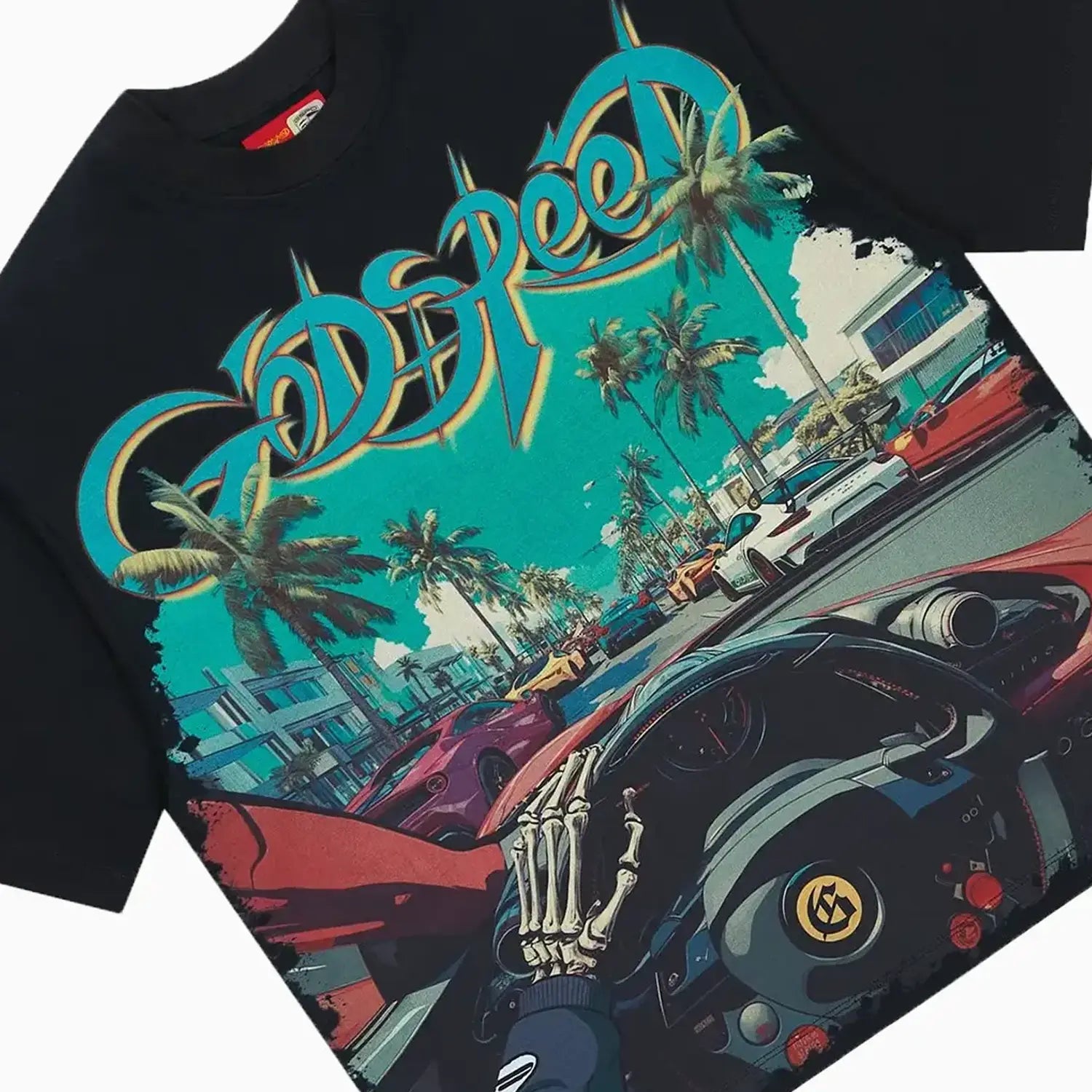 Men's Power Steering Short Sleeve T-Shirt