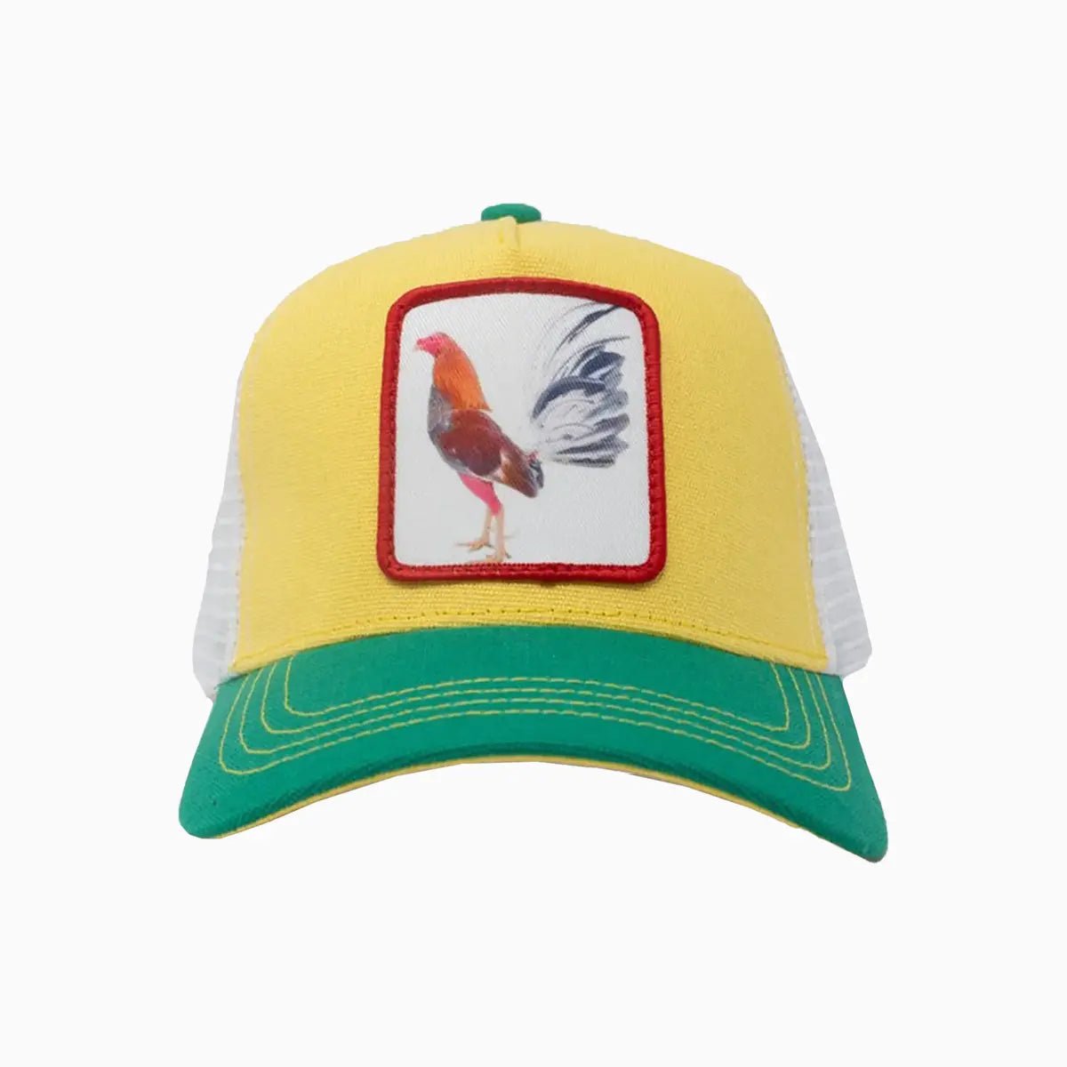 Rooster Trucker Hat Gold Star Hats - Tops and Bottoms USA