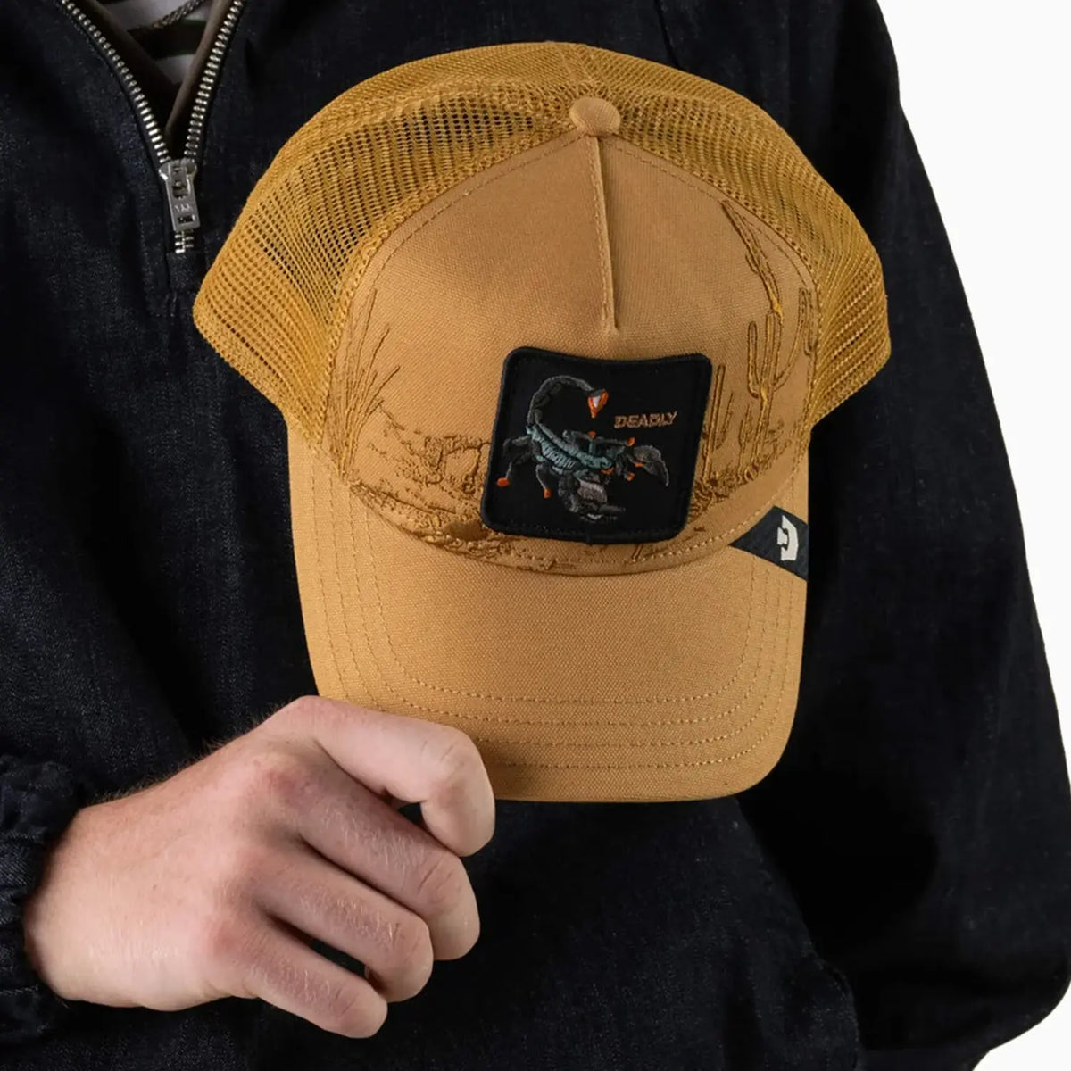 Badlands Scorpion Trucker Hat