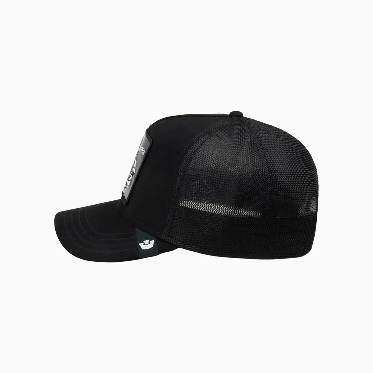 Black Out Lion Trucker Hat