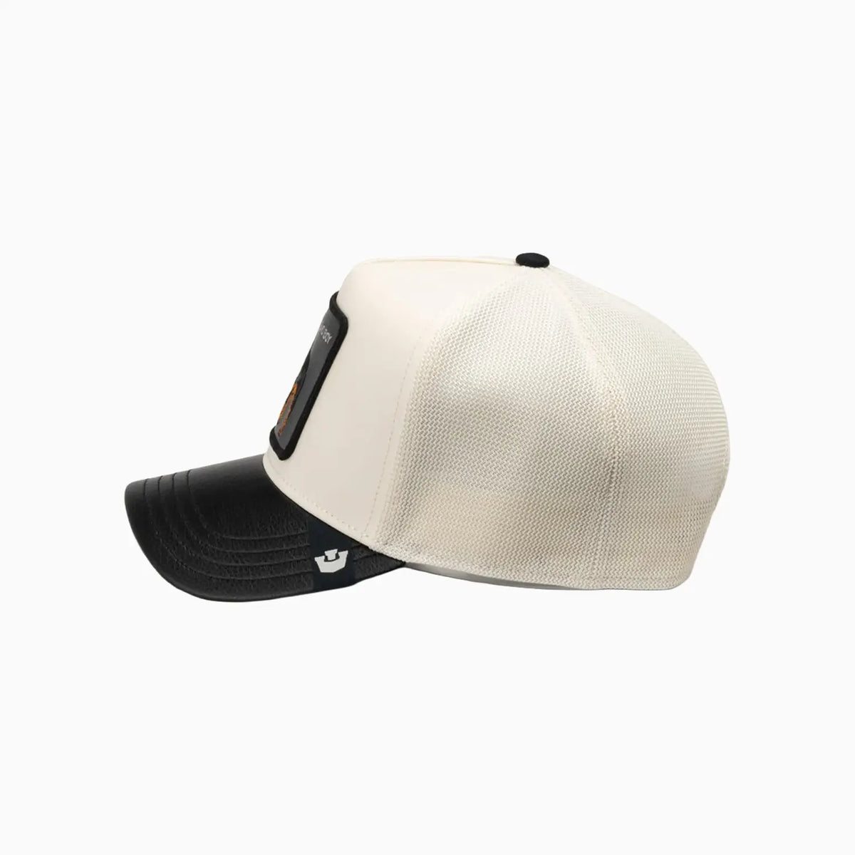 Faux Leather Rottweiler Trucker Hat