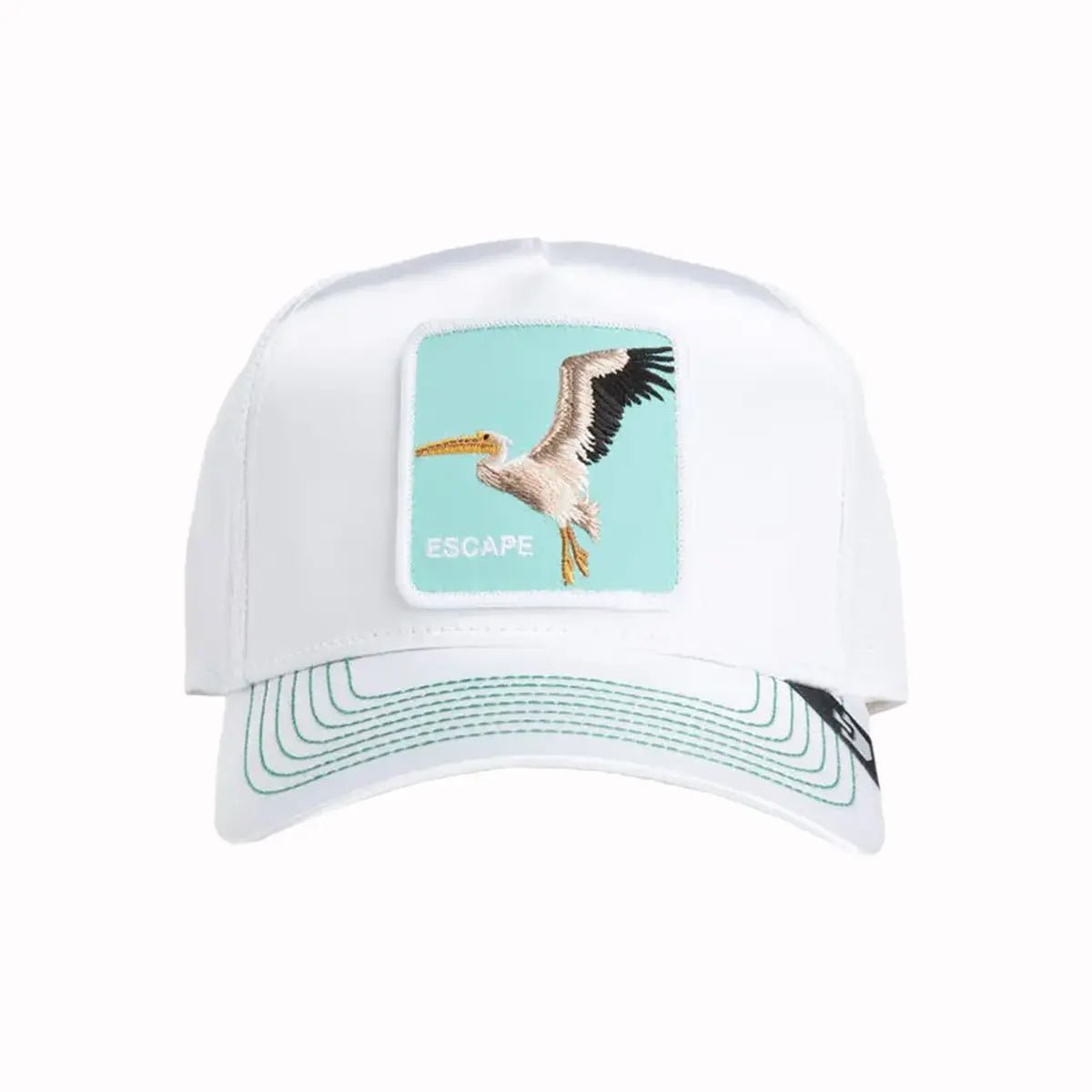 Not Into Yoga Trucker Hat Goorin Bros - Tops and Bottoms USA