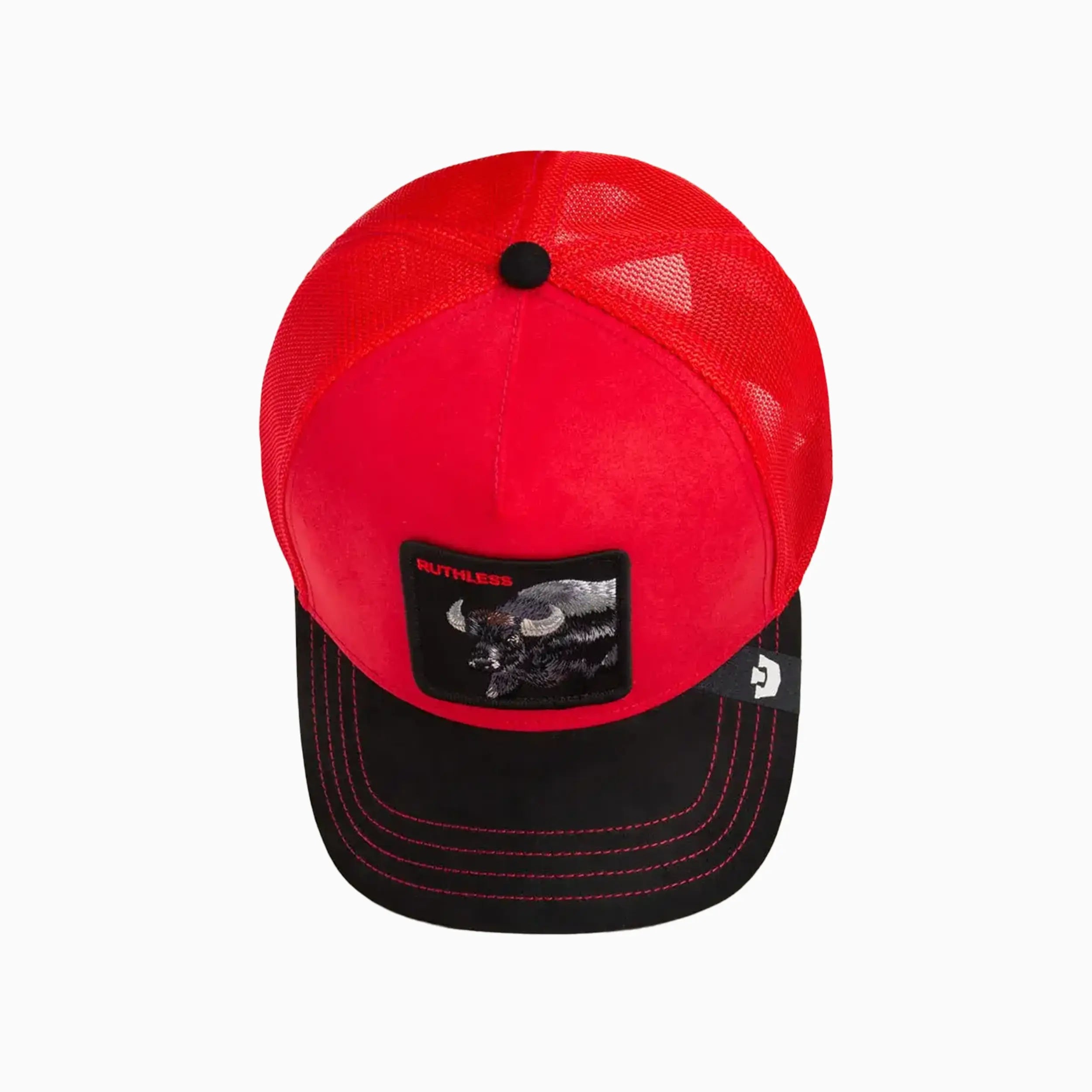 Suede Buffalo Trucker Hat