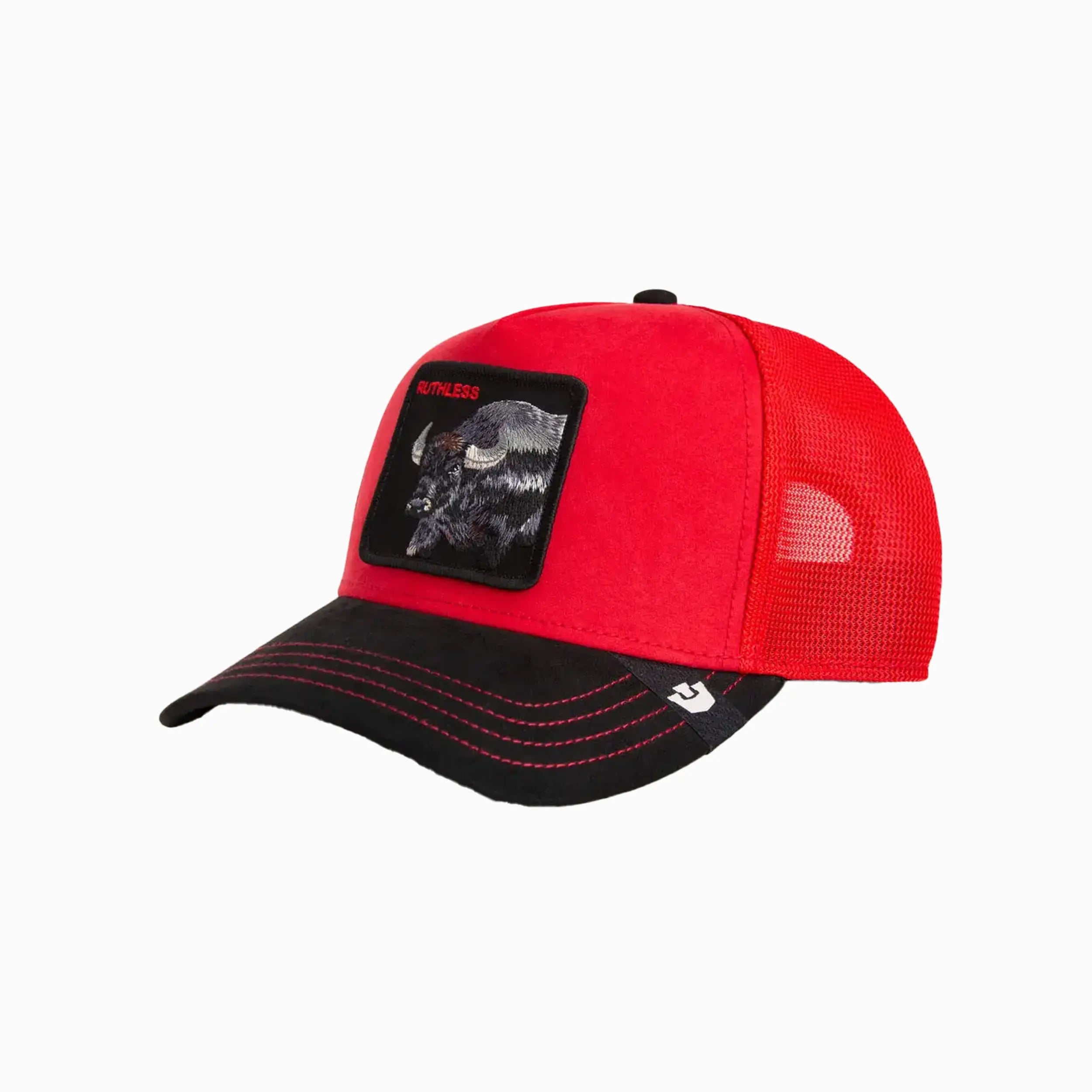 Suede Buffalo Trucker Hat