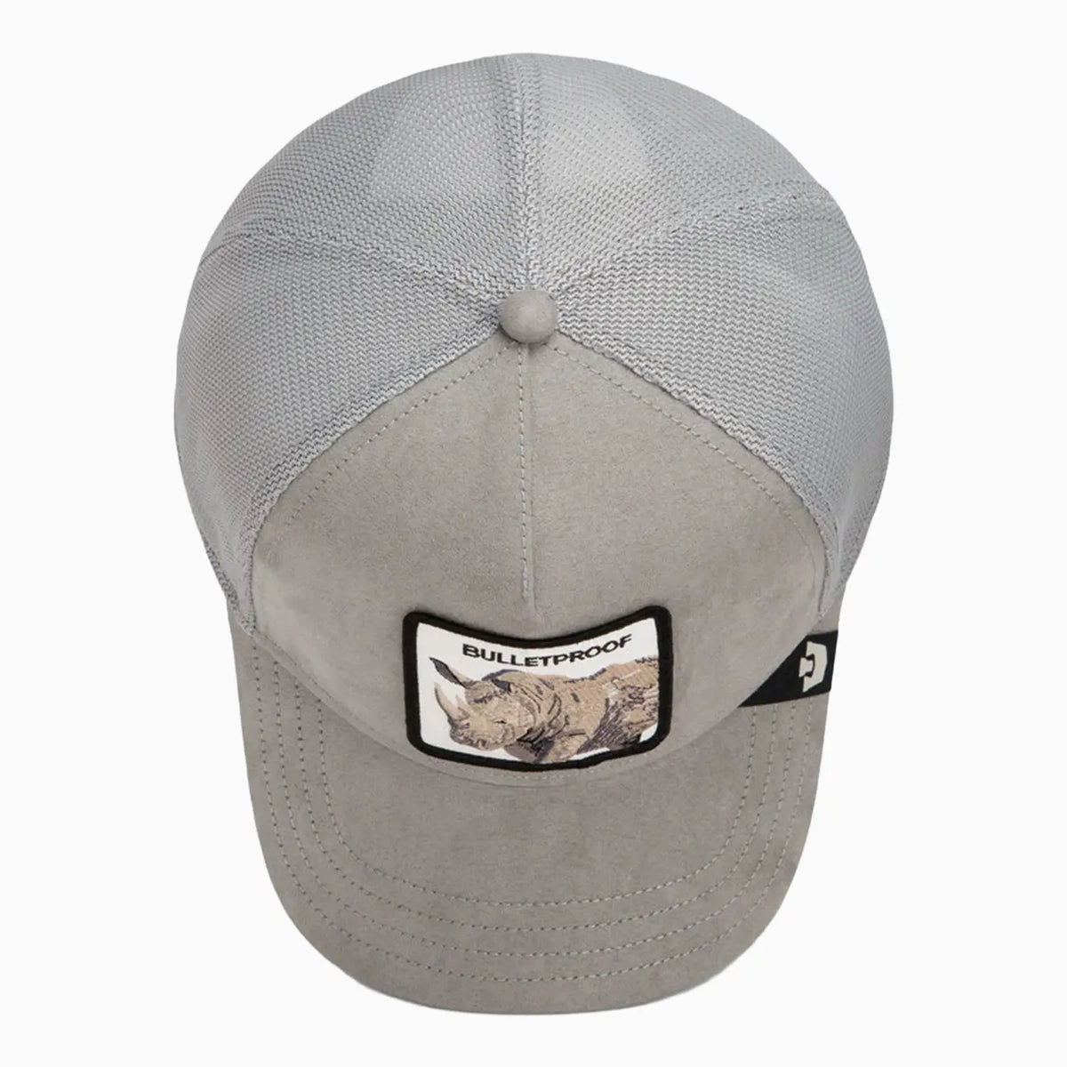 Suede Rhino Trucker Hat