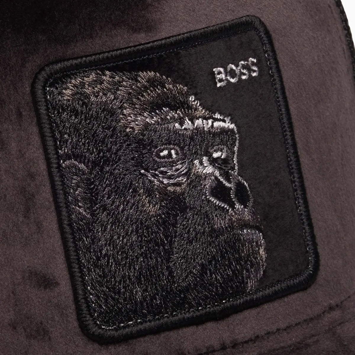 Velour Boss Trucker Hat