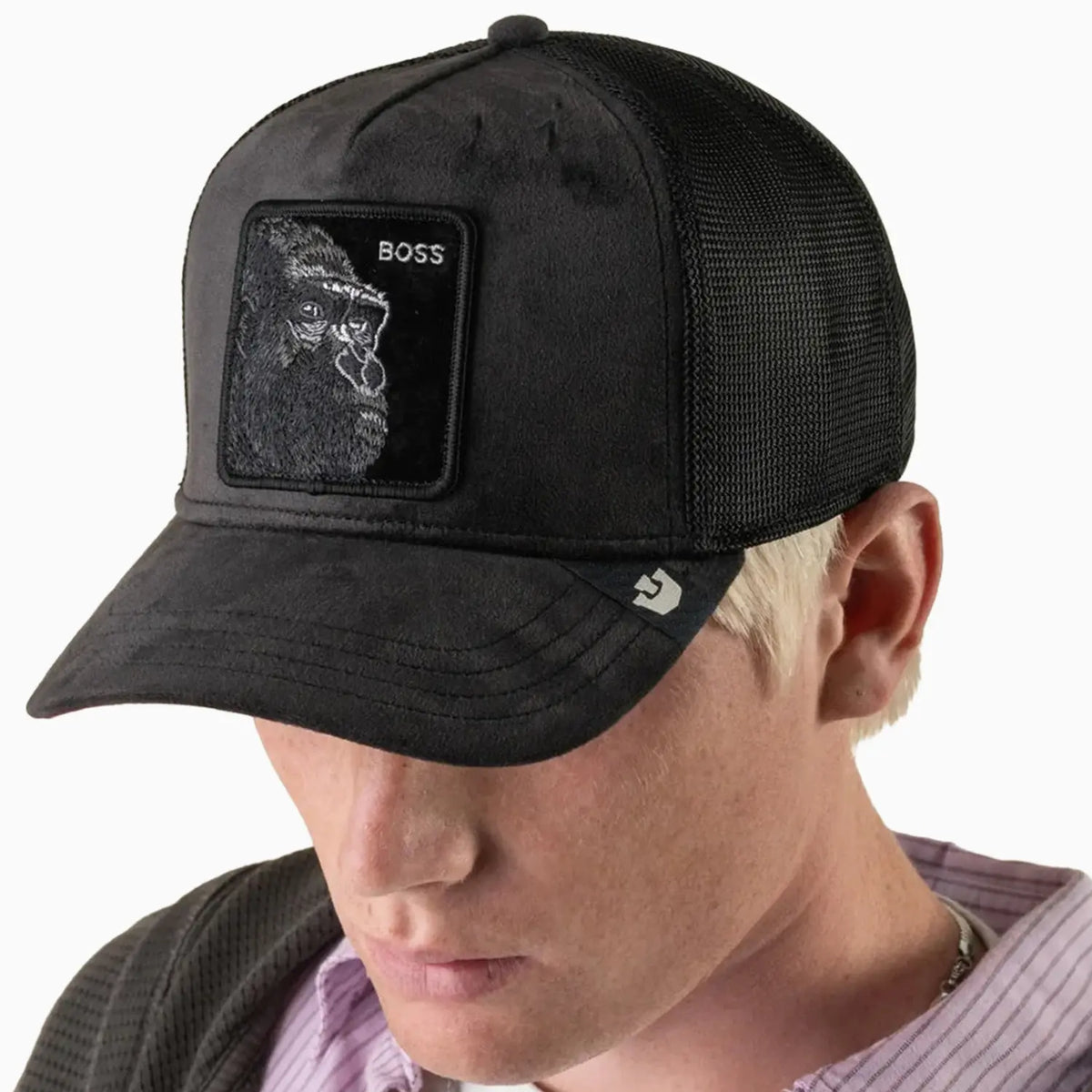 Velour Boss Trucker Hat