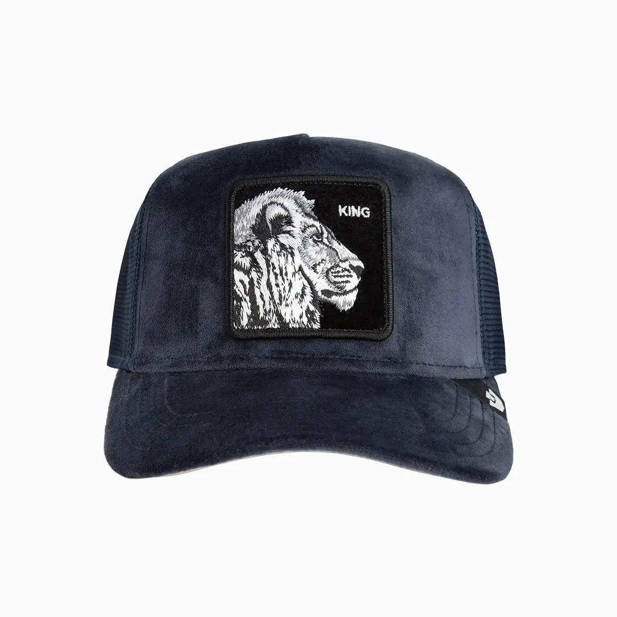 Velour Lion Trucker Hat