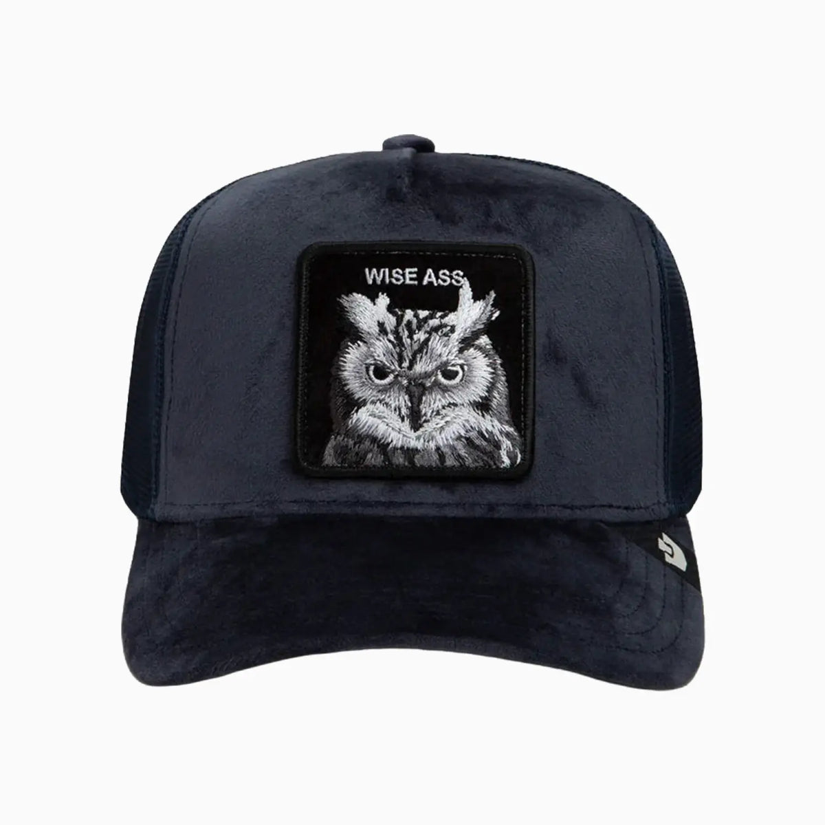 Velour Wise Ass Trucker Hat