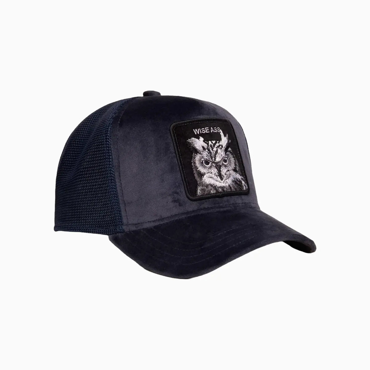 Velour Wise Ass Trucker Hat