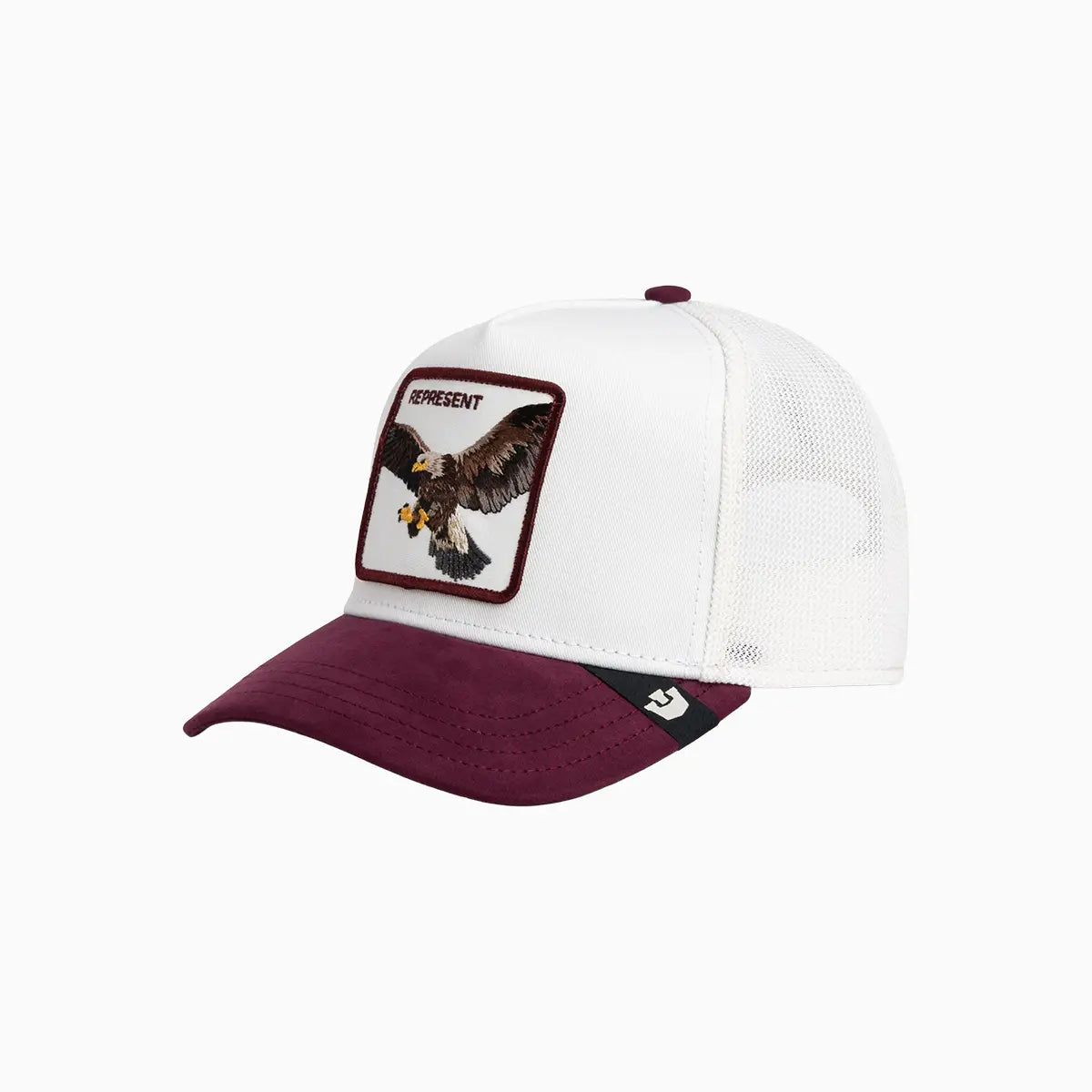 Suede Eagle Trucker Hat