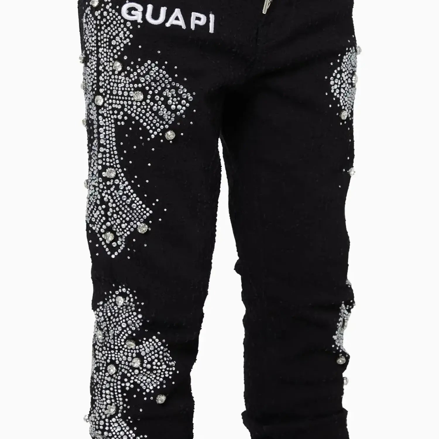 Guapi Kid's Distressed Cross Denim Pant