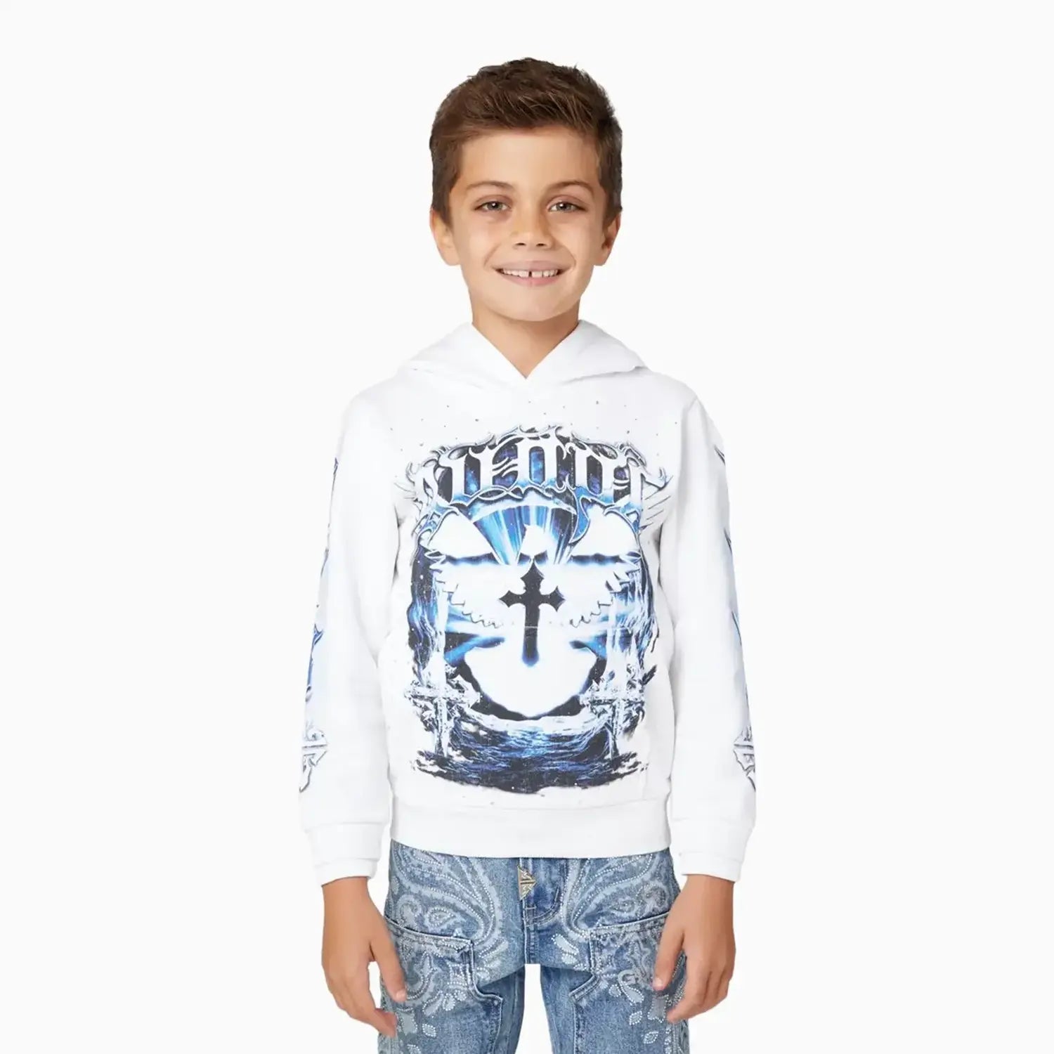 Kid's Heavens Vault Pull Over Hoodie