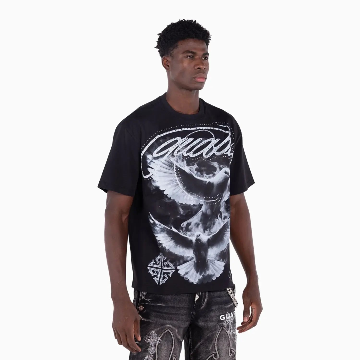 Men's Black Ascension T-Shirt Guapi - Tops and Bottoms USA