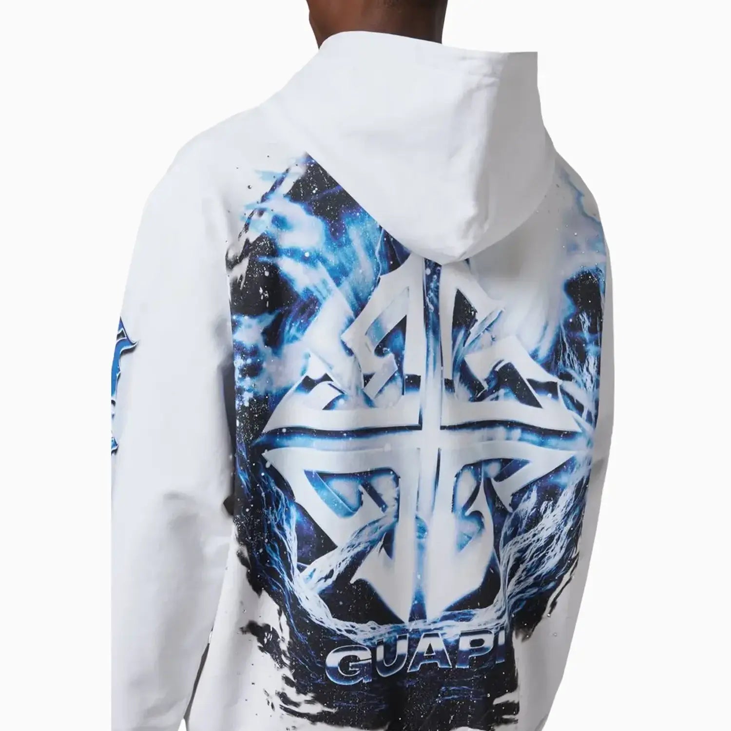 Guapi Men's White Heavens Vault Hoodie
