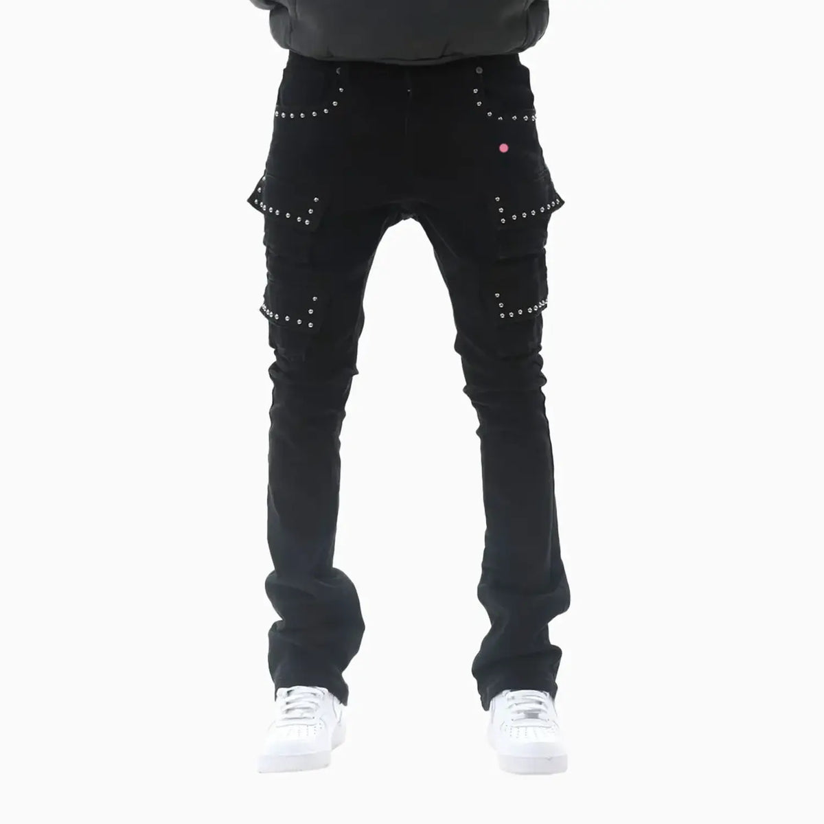 Gunzinii Men's Stacked Cargo Denim Pant