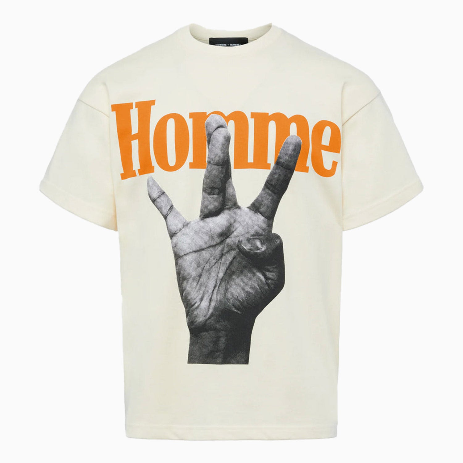 日本未入荷【HOMME FEMME】Twisted Fingers Tシャツ HOMME FEMME 