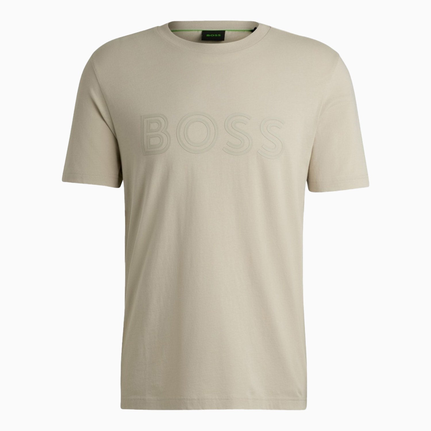 Hugo Boss Men's Cotton Jersey Regular Fit T-Shirt With Logo