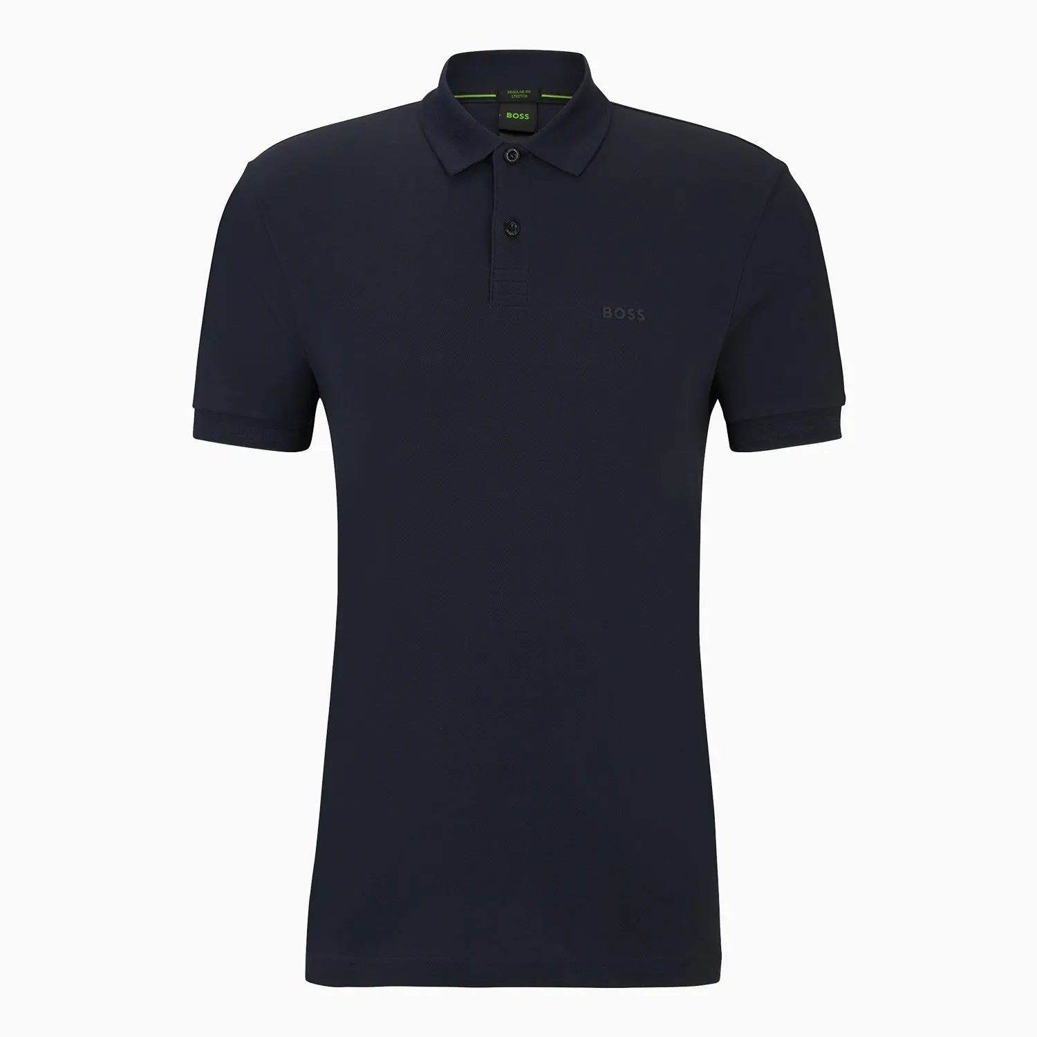 Men's Cotton Piqué Regular Fit Polo Shirt with Tonal Logo