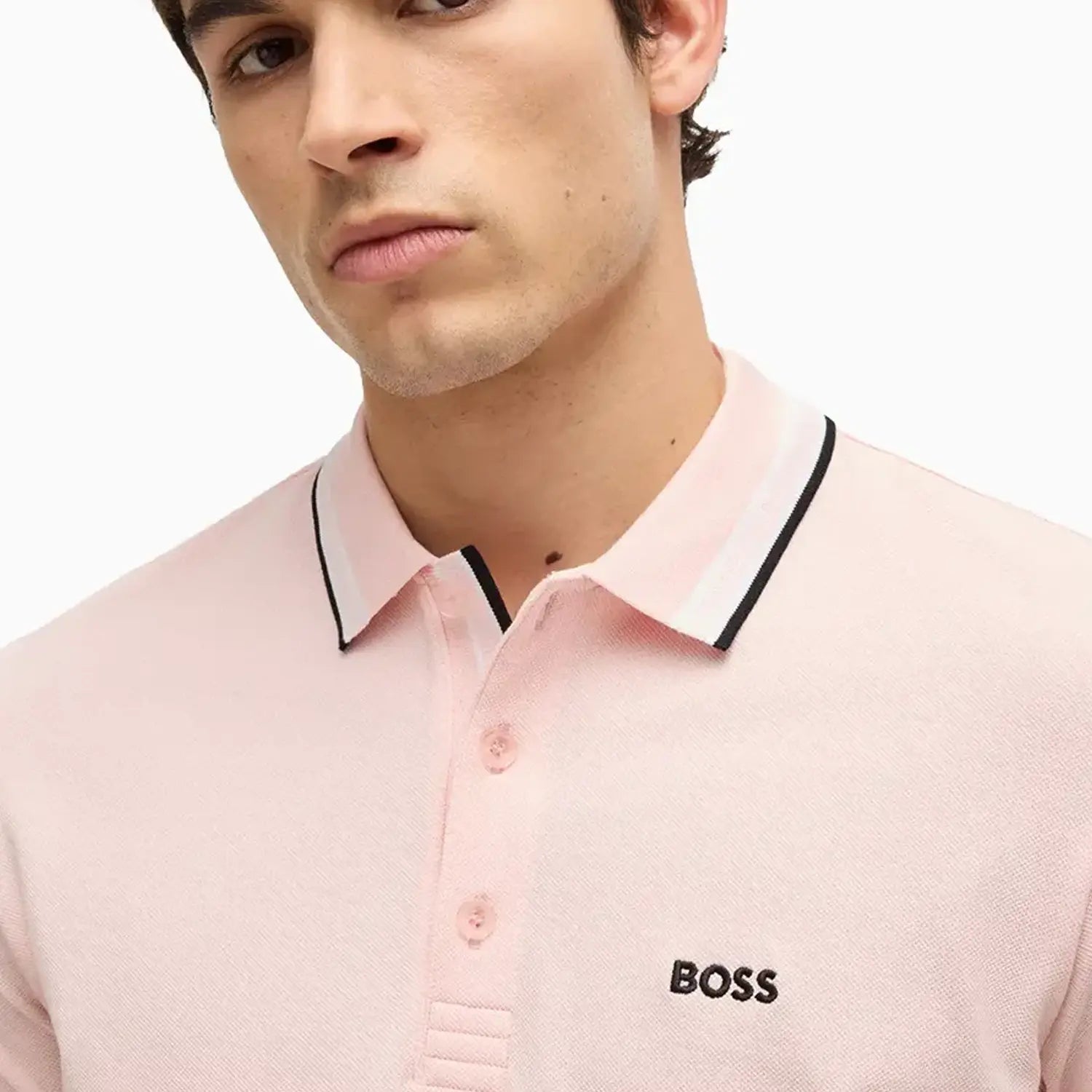Men's Paddy Polo Shirt In Cotton With Logo Hugo Boss - Tops and Bottoms USA