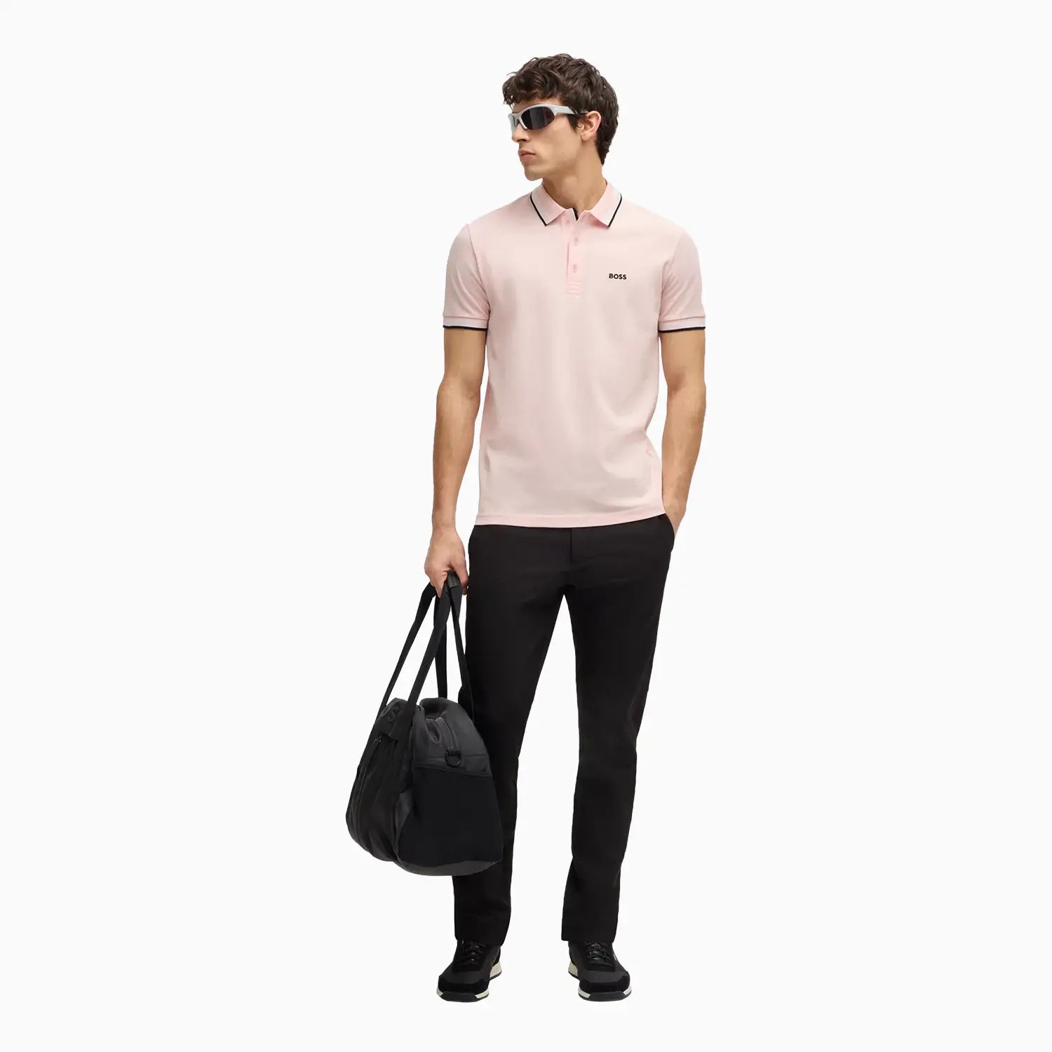 Men's Paddy Polo Shirt In Cotton With Logo Hugo Boss - Tops and Bottoms USA