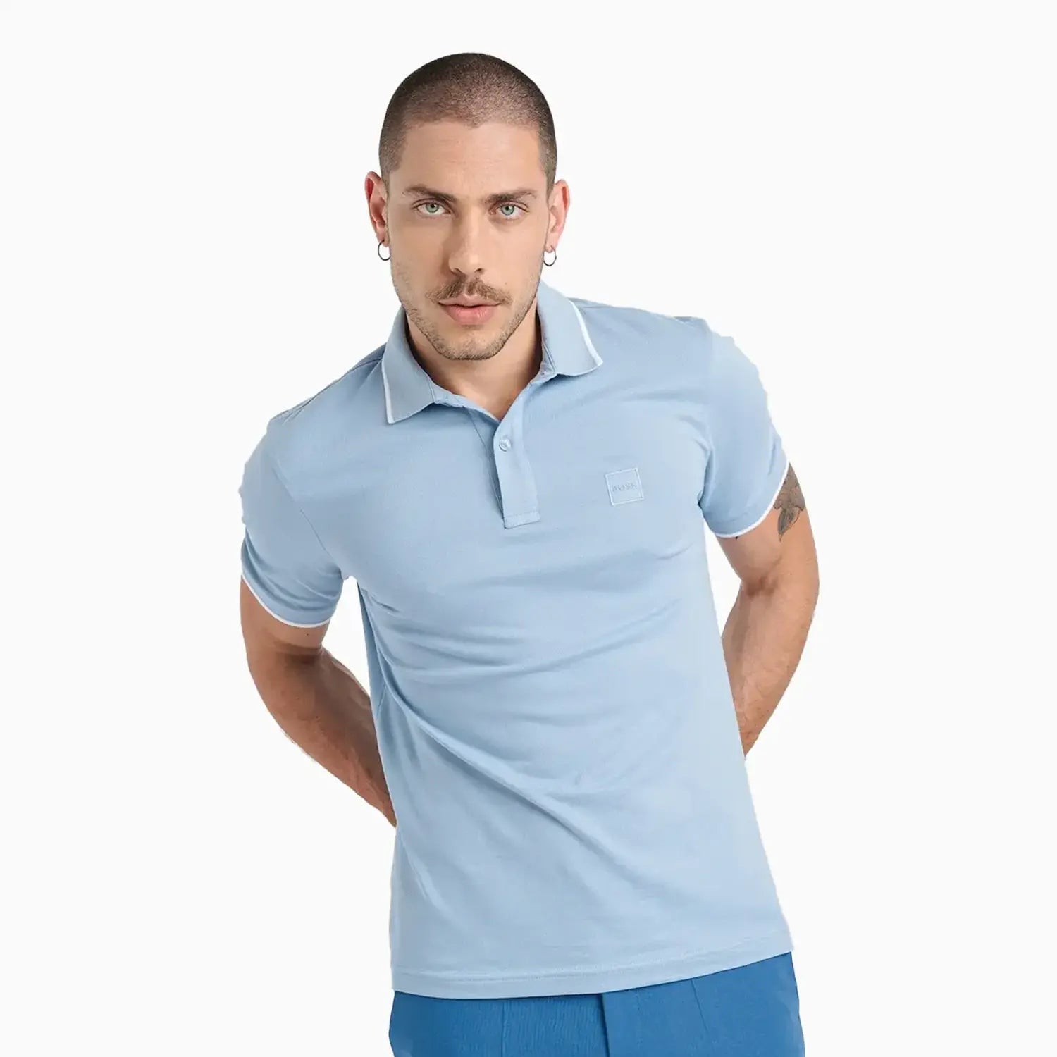 Slim Fit Polo Mens Hugo Boss Polo T Shirt BOSS Slim-fit Polo Shirt