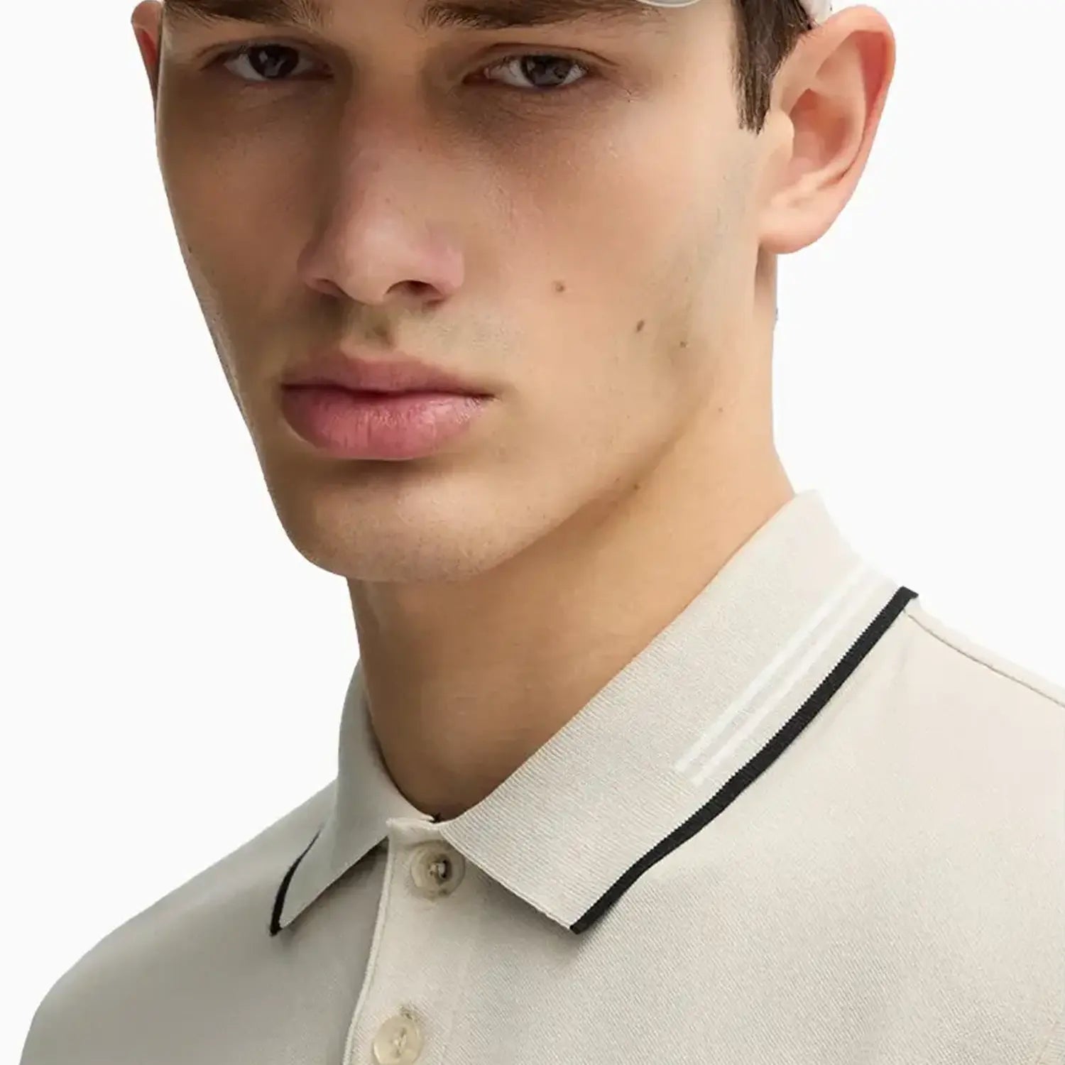 Men's Stretch Cotton Slim Fit Polo Shirt with Branding Hugo Boss - Tops and Bottoms USA