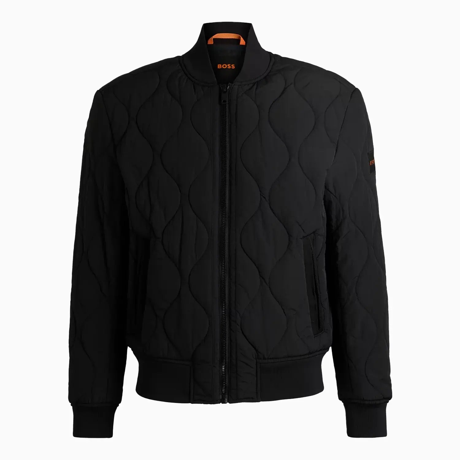 Boss Men s by Onion Quilting Water Repellent Jacket Black Casual Jackets