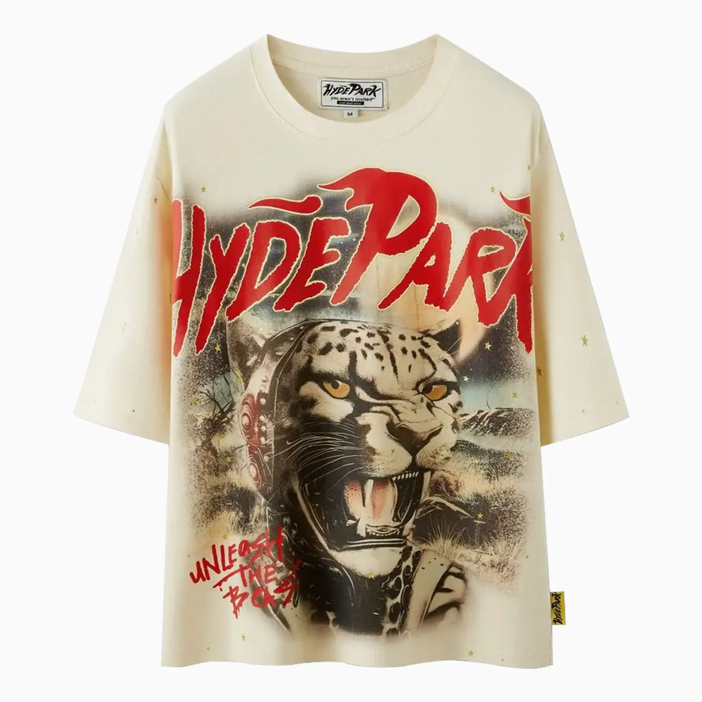 Hyde Park Men's Beast Within Red Vintage T-Shirt
