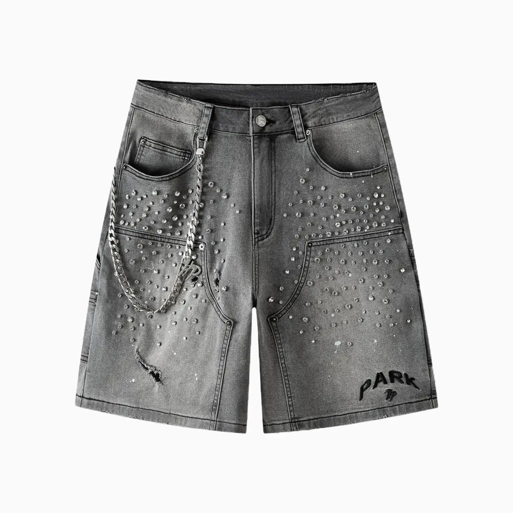 Hyde Park Men's Double Knee Denim Work Shorts