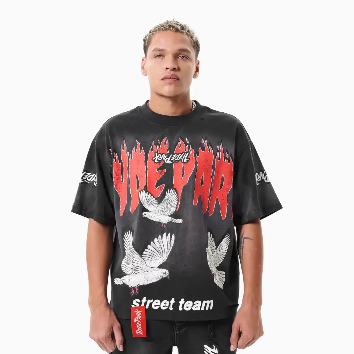 Men's Dover Street Team Short Sleeve T-Shirt Hyde park - Tops and Bottoms USA