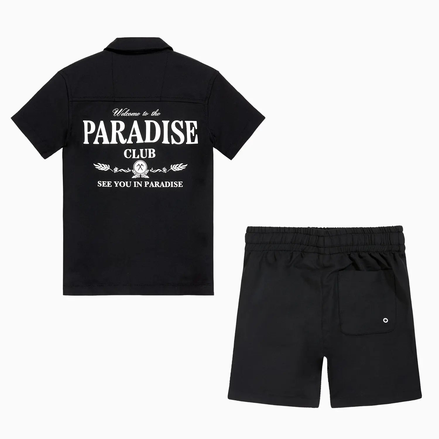 Kid's Paradise Club Shirt and Shorts Outfit Jordan Craig - Tops and Bottoms USA