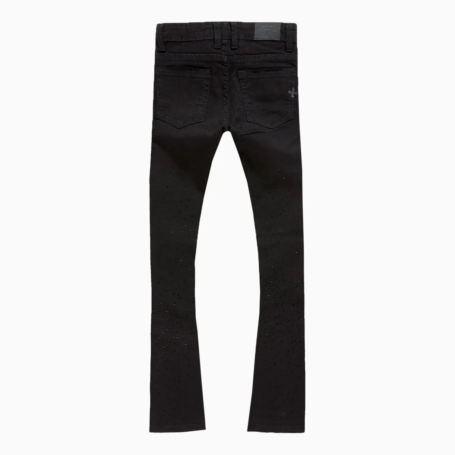 Kid's Super Skinny Stacked Starry Night Denim Pant