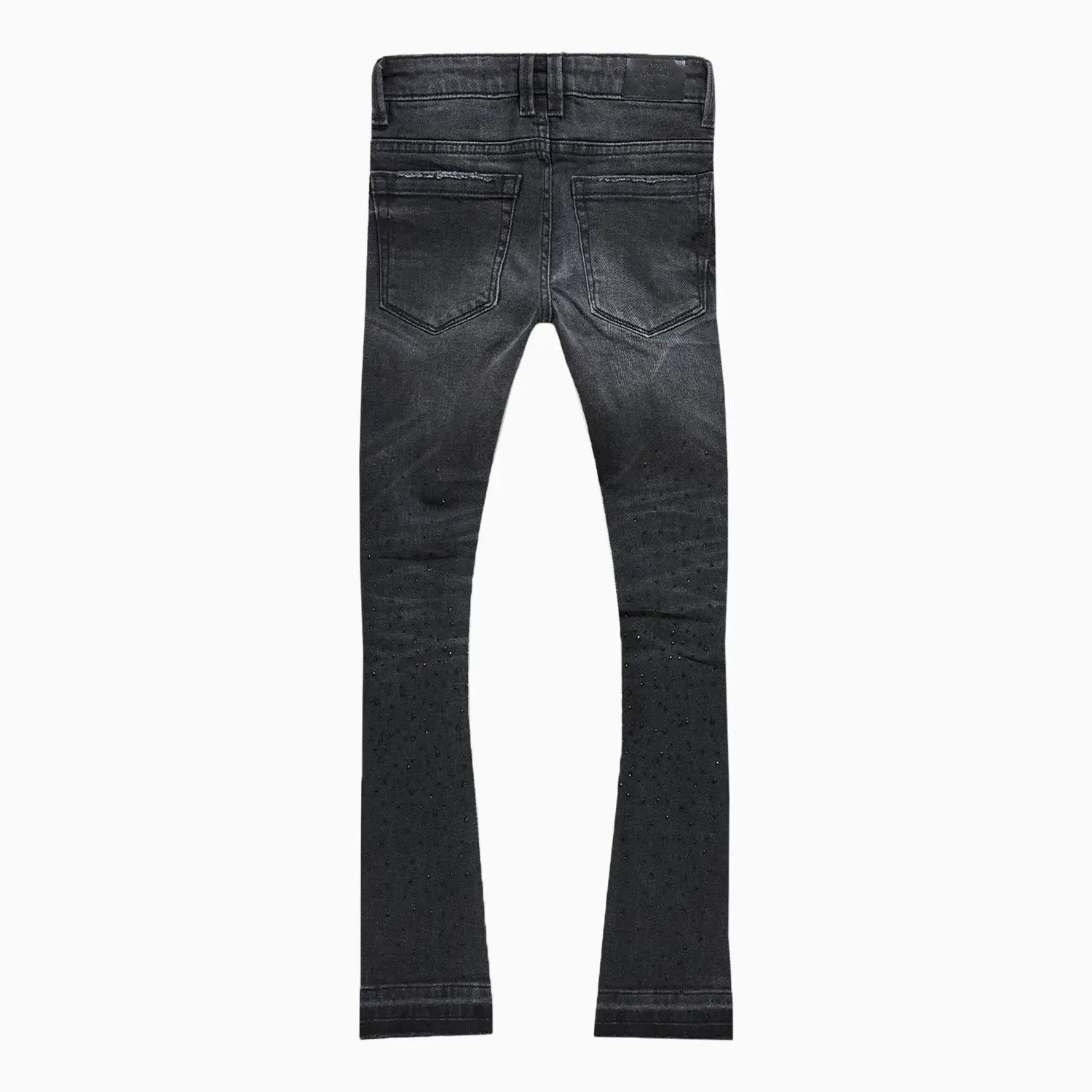 Kid's Super Skinny Stacked Starry Night Denim Pant